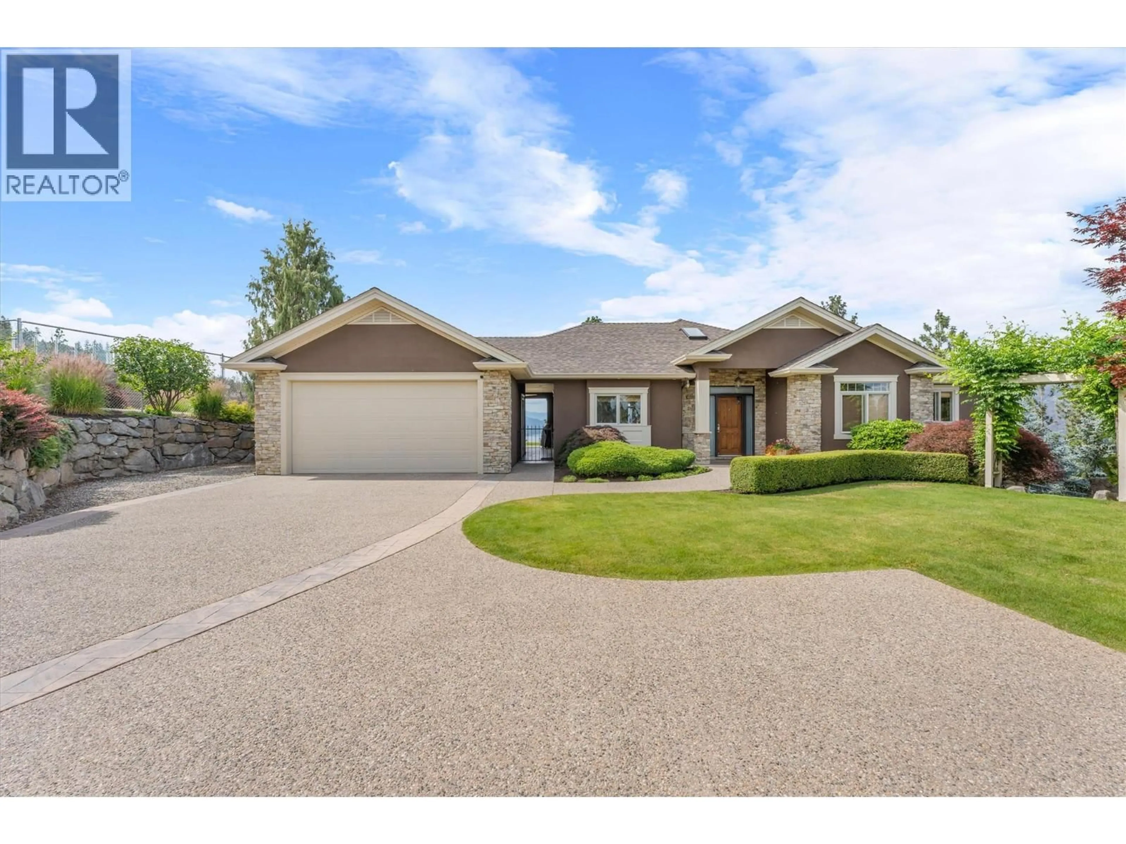 Home with brick exterior material, street for 30 - 10726 NIGHTHAWK ROAD, Lake Country British Columbia V4V2K7