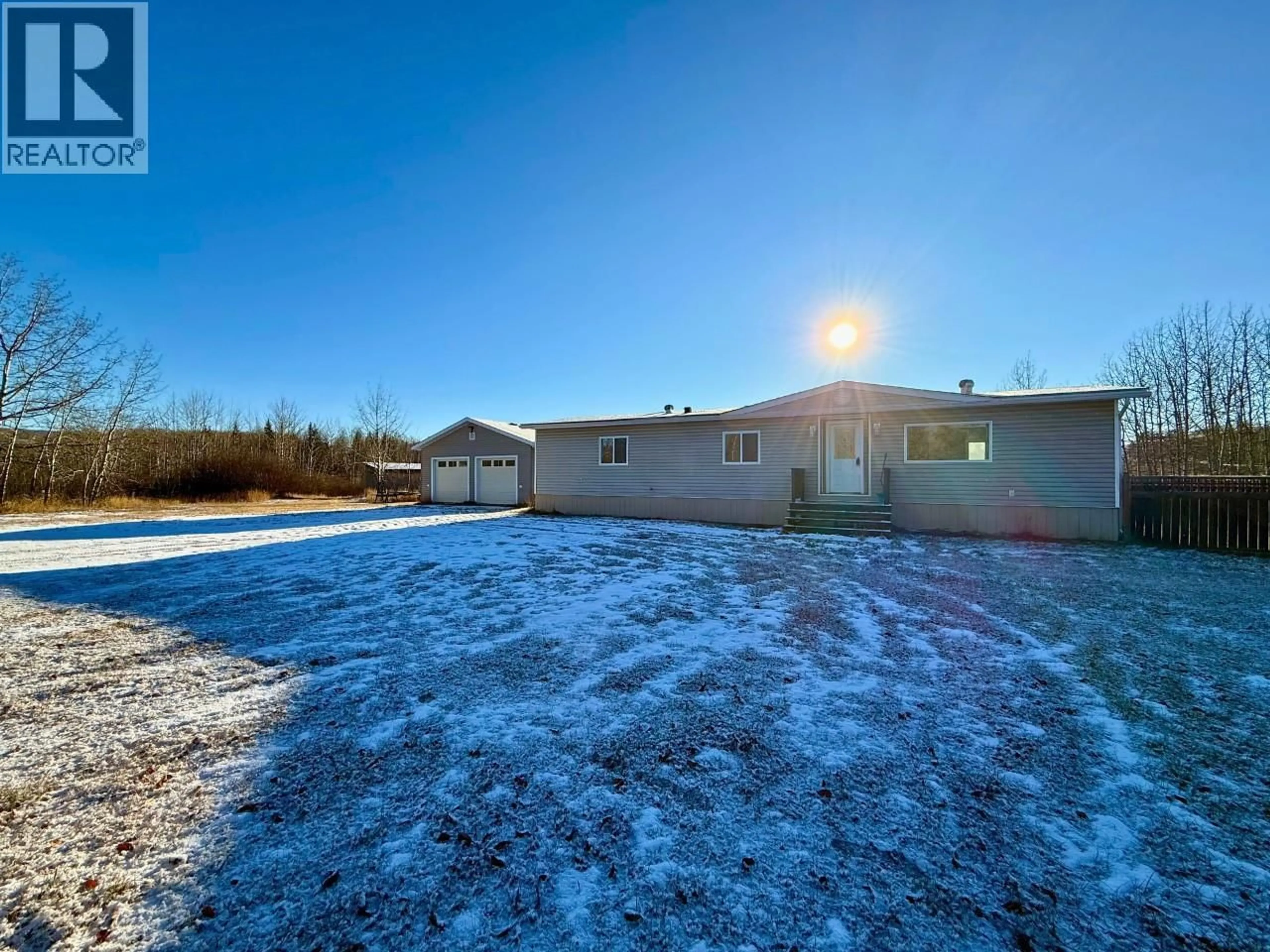 A pic from outside/outdoor area/front of a property/back of a property/a pic from drone, building for 461 HANNA ROAD, Pouce Coupe British Columbia V0C2C0