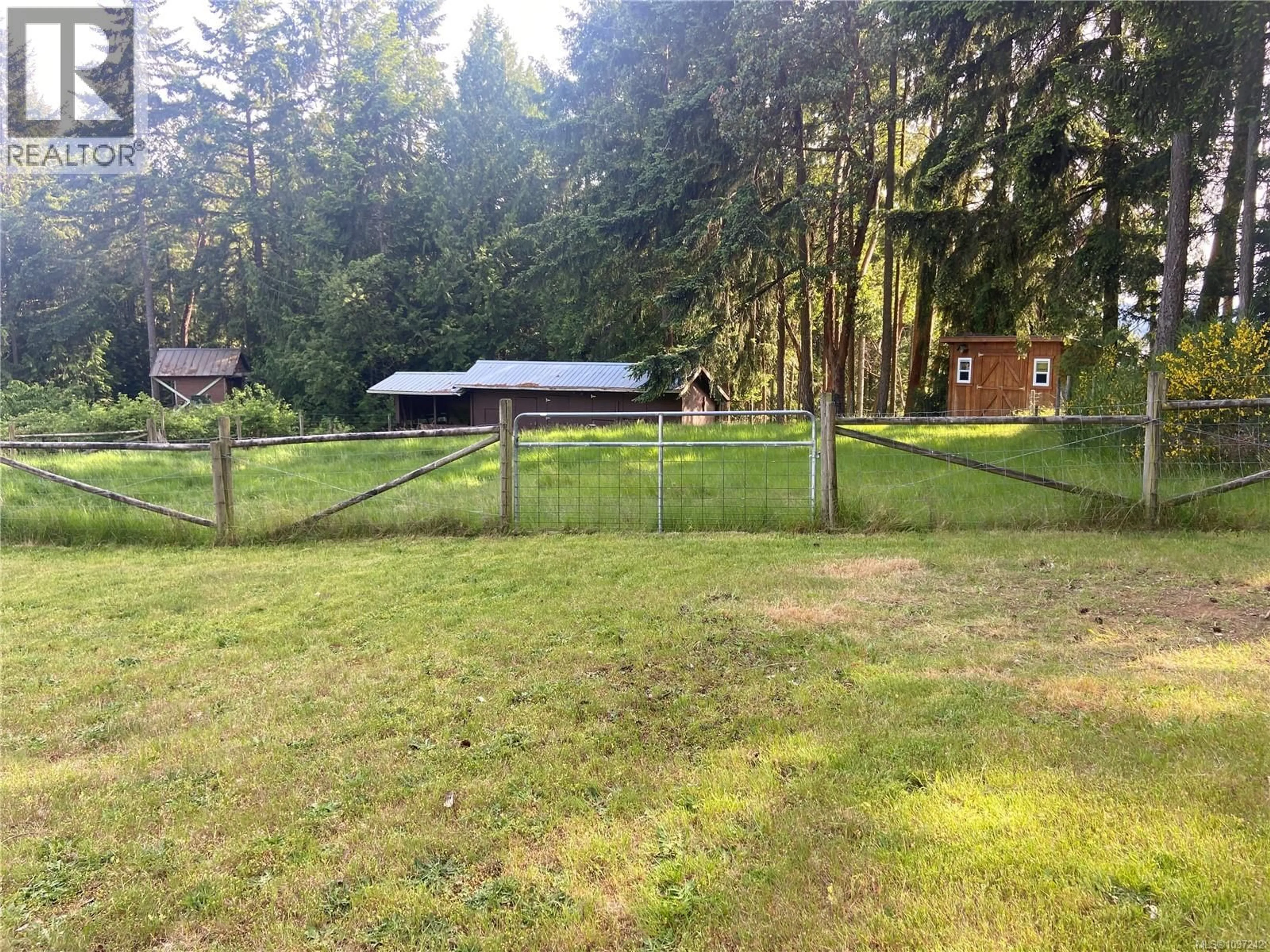 A pic from outside/outdoor area/front of a property/back of a property/a pic from drone, forest/trees view for 896 CHAPMAN ROAD, Cobble Hill British Columbia V0R1L0