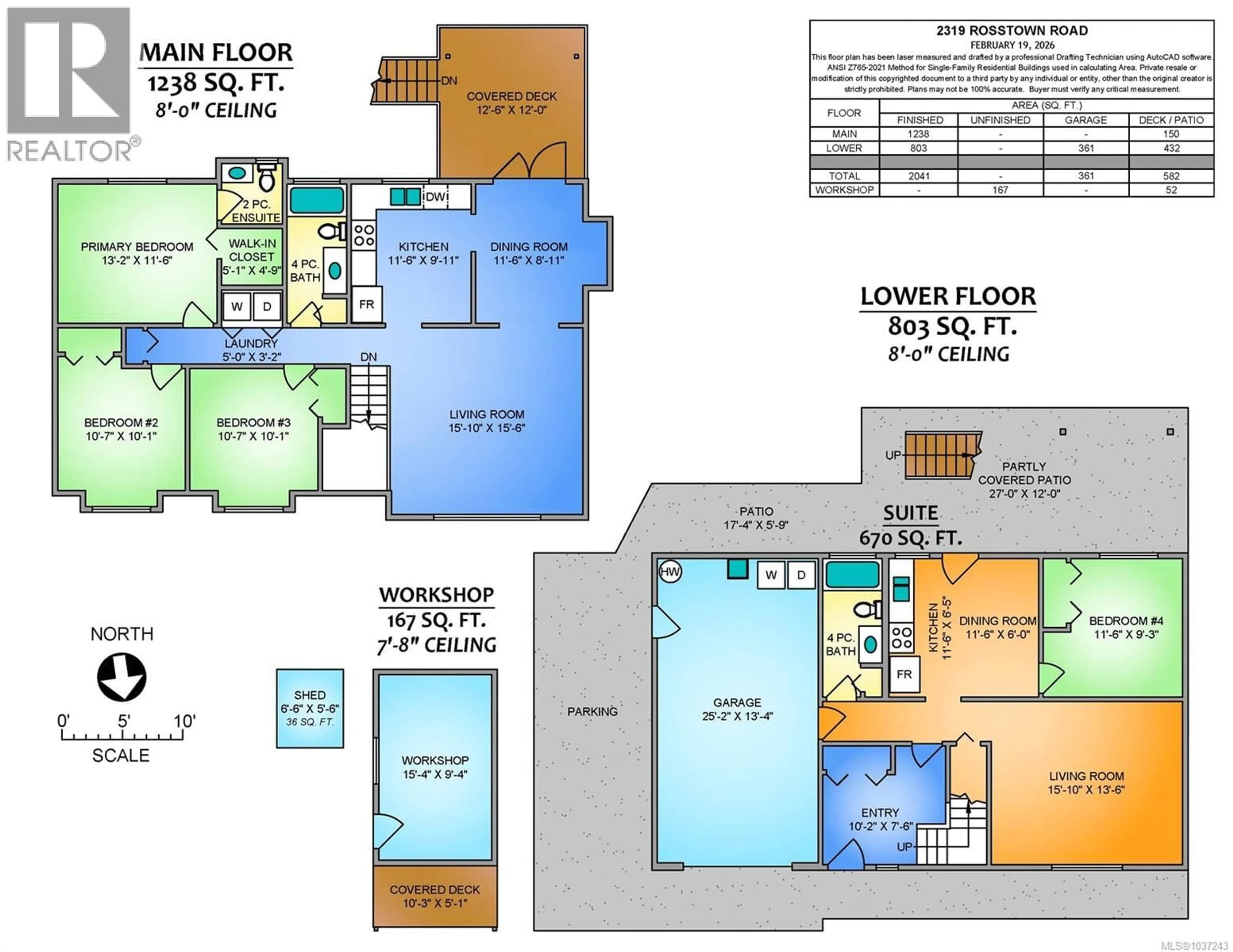 Floor plan for 2319 ROSSTOWN ROAD, Nanaimo British Columbia V9T3R4