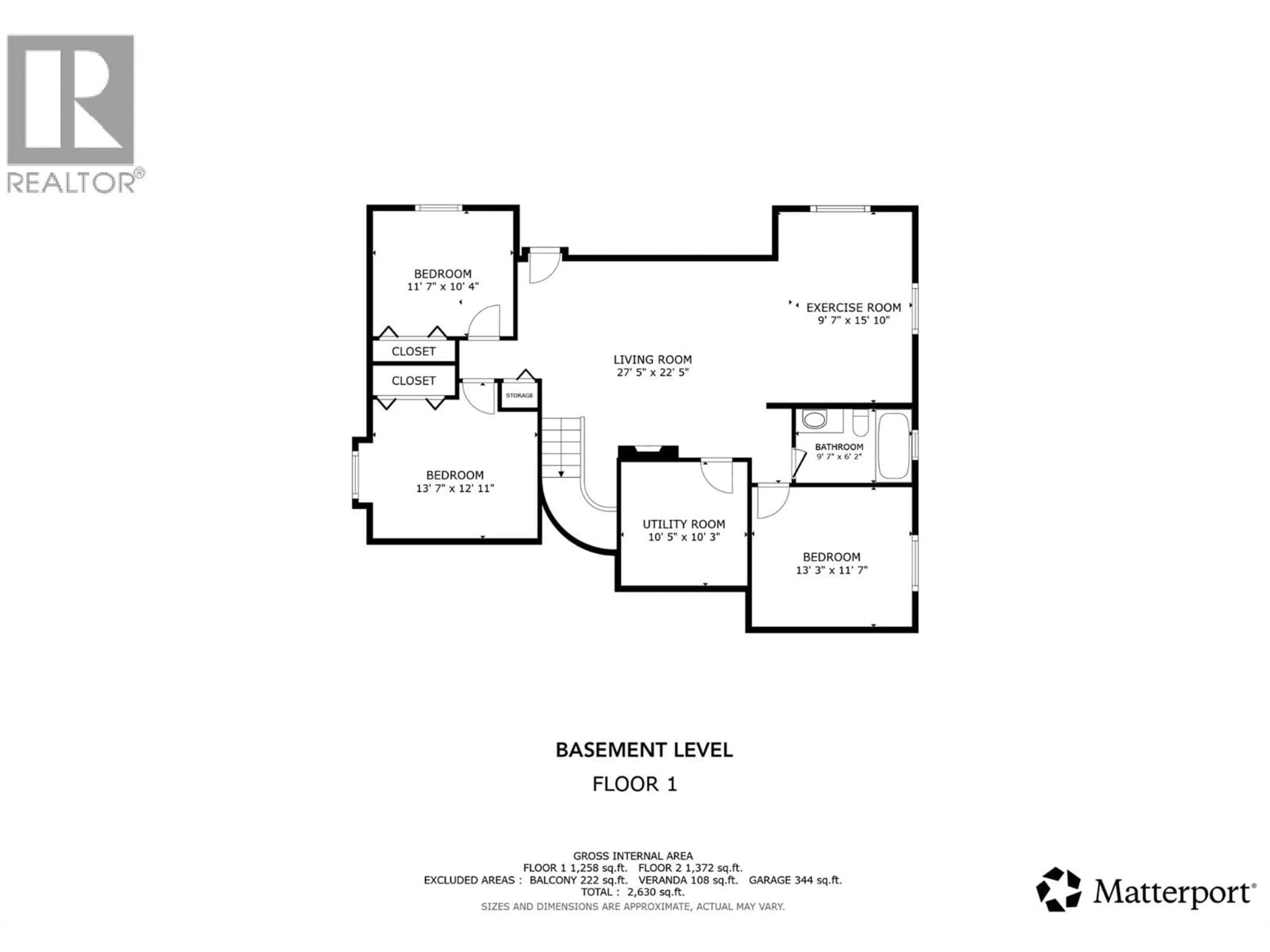 Floor plan for 2540 COLONY STREET, Armstrong British Columbia V4Y0H6