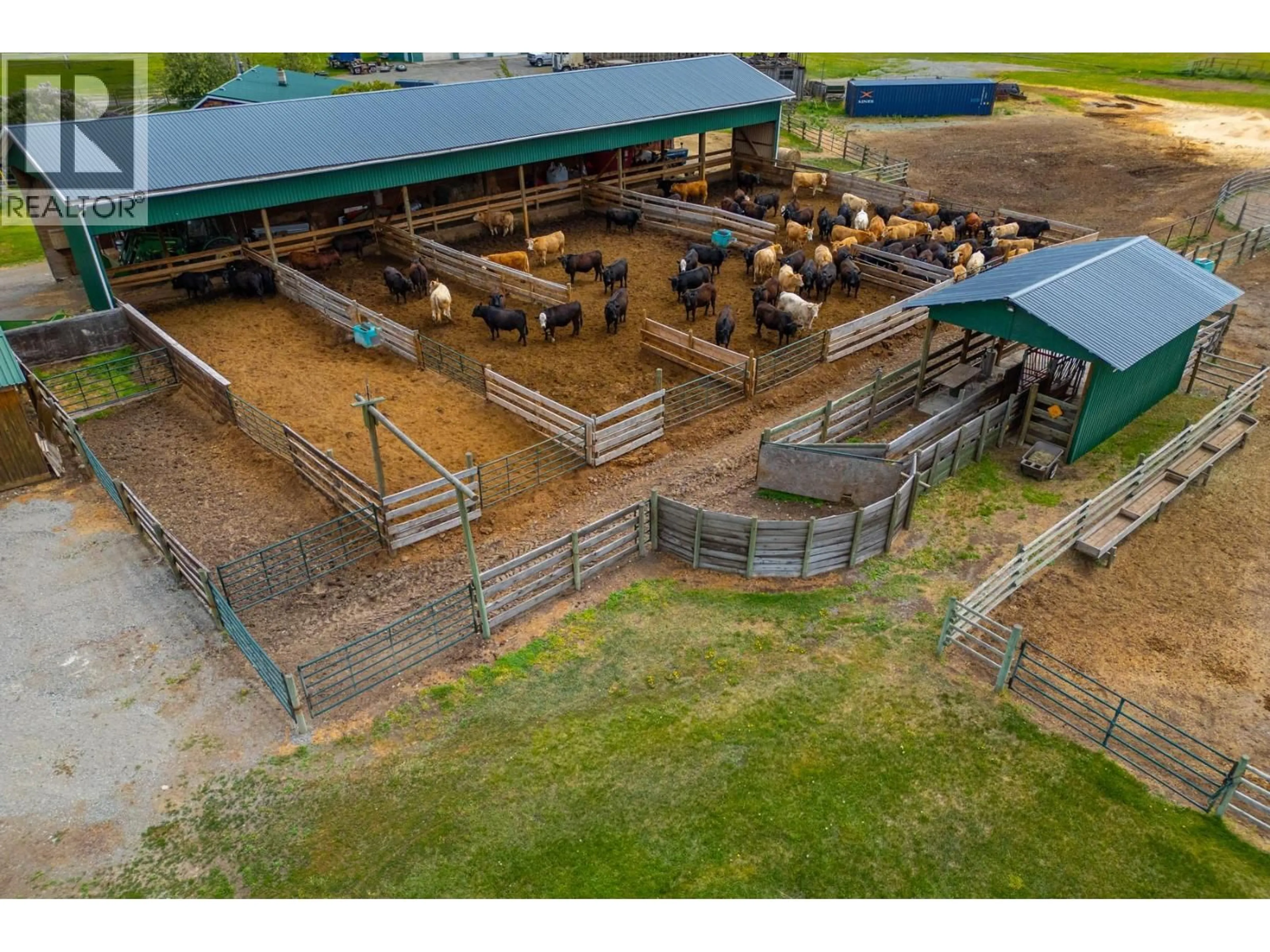 A pic from outside/outdoor area/front of a property/back of a property/a pic from drone, building for 2225 HAZELHURST ROAD, Merritt British Columbia V1K1N7