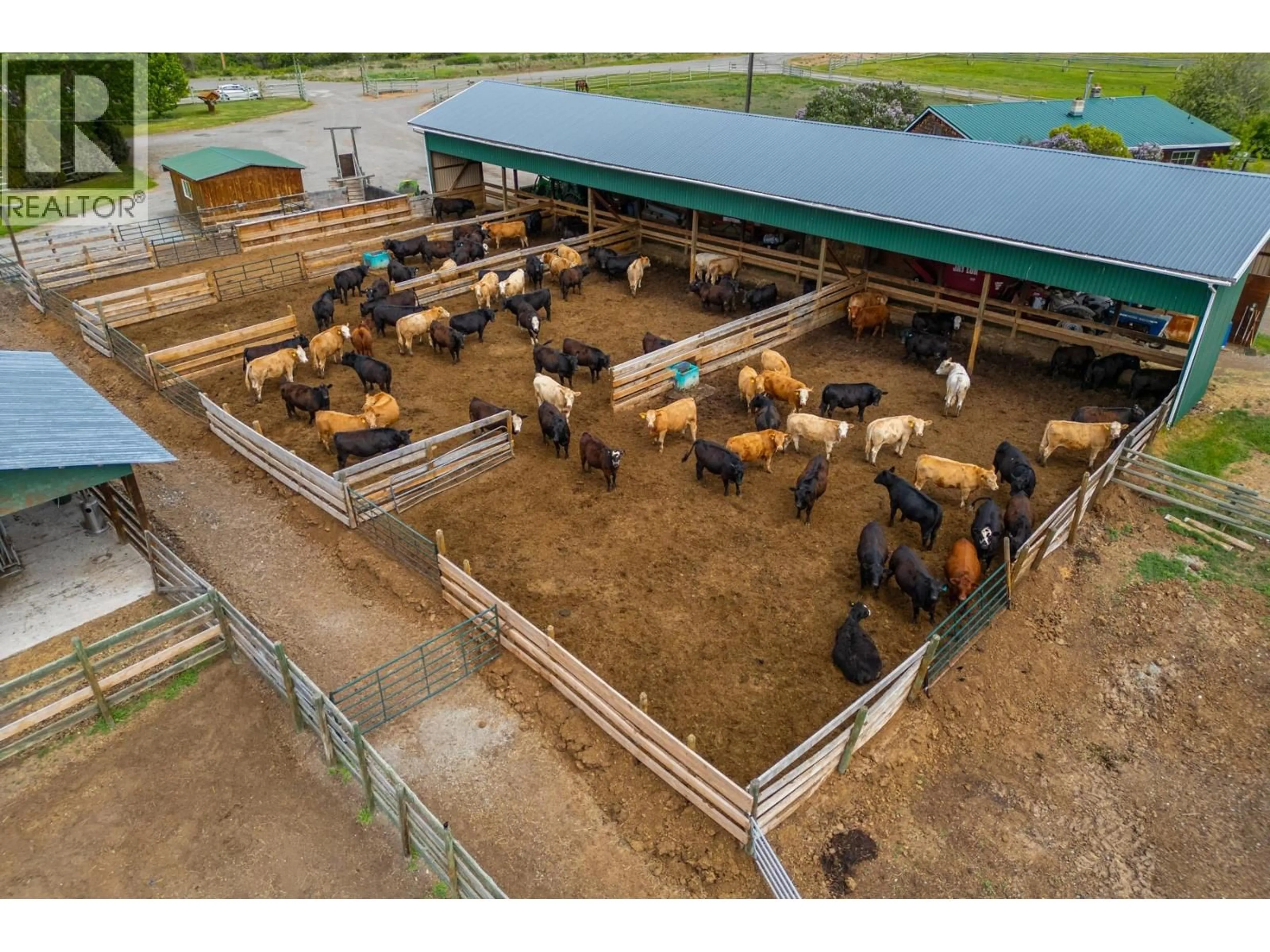 A pic from outside/outdoor area/front of a property/back of a property/a pic from drone, building for 2225 HAZELHURST ROAD, Merritt British Columbia V1K1N7