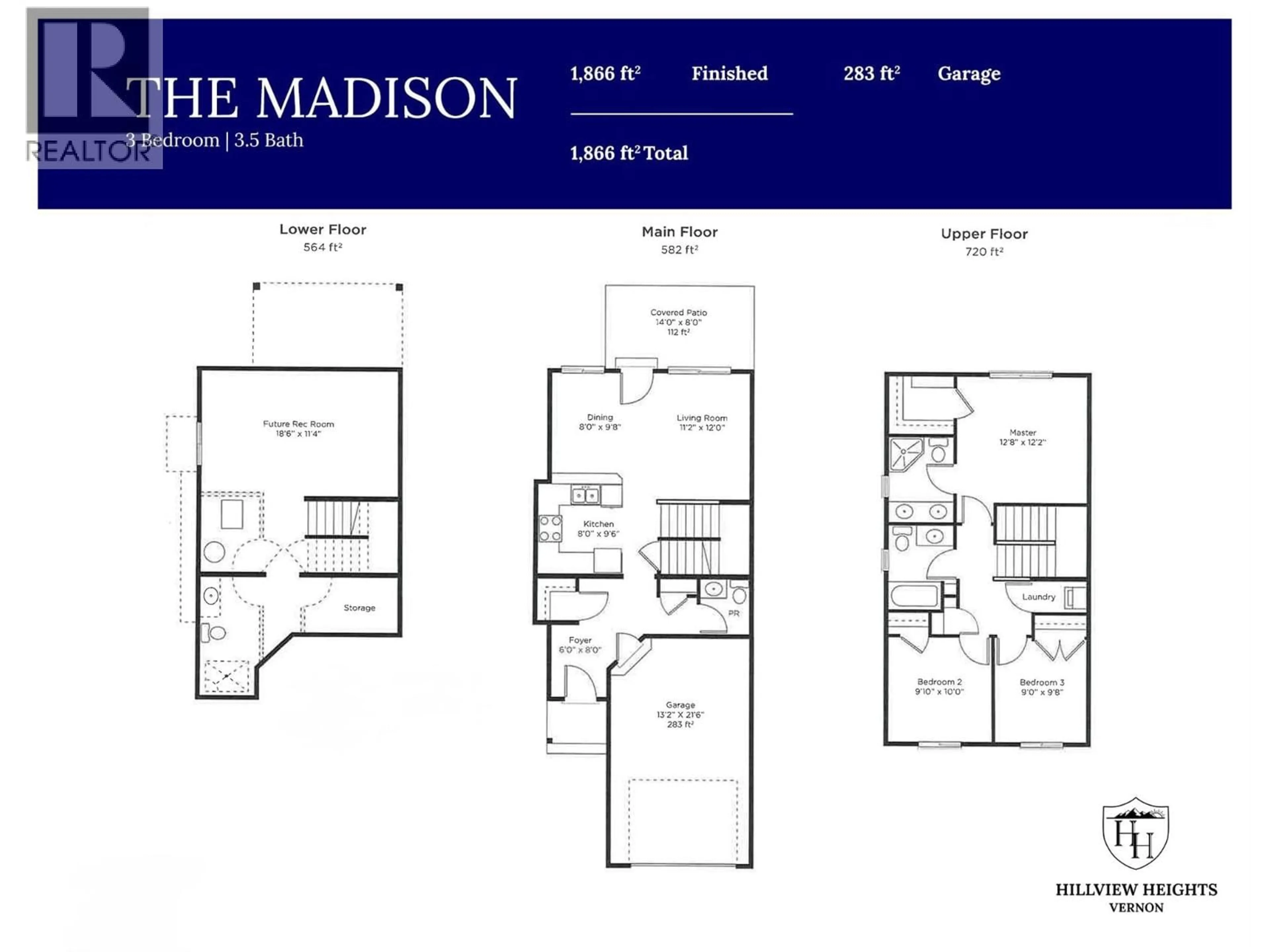 Floor plan for 25 - 1999 15 AVENUE, Vernon British Columbia V1T0C6