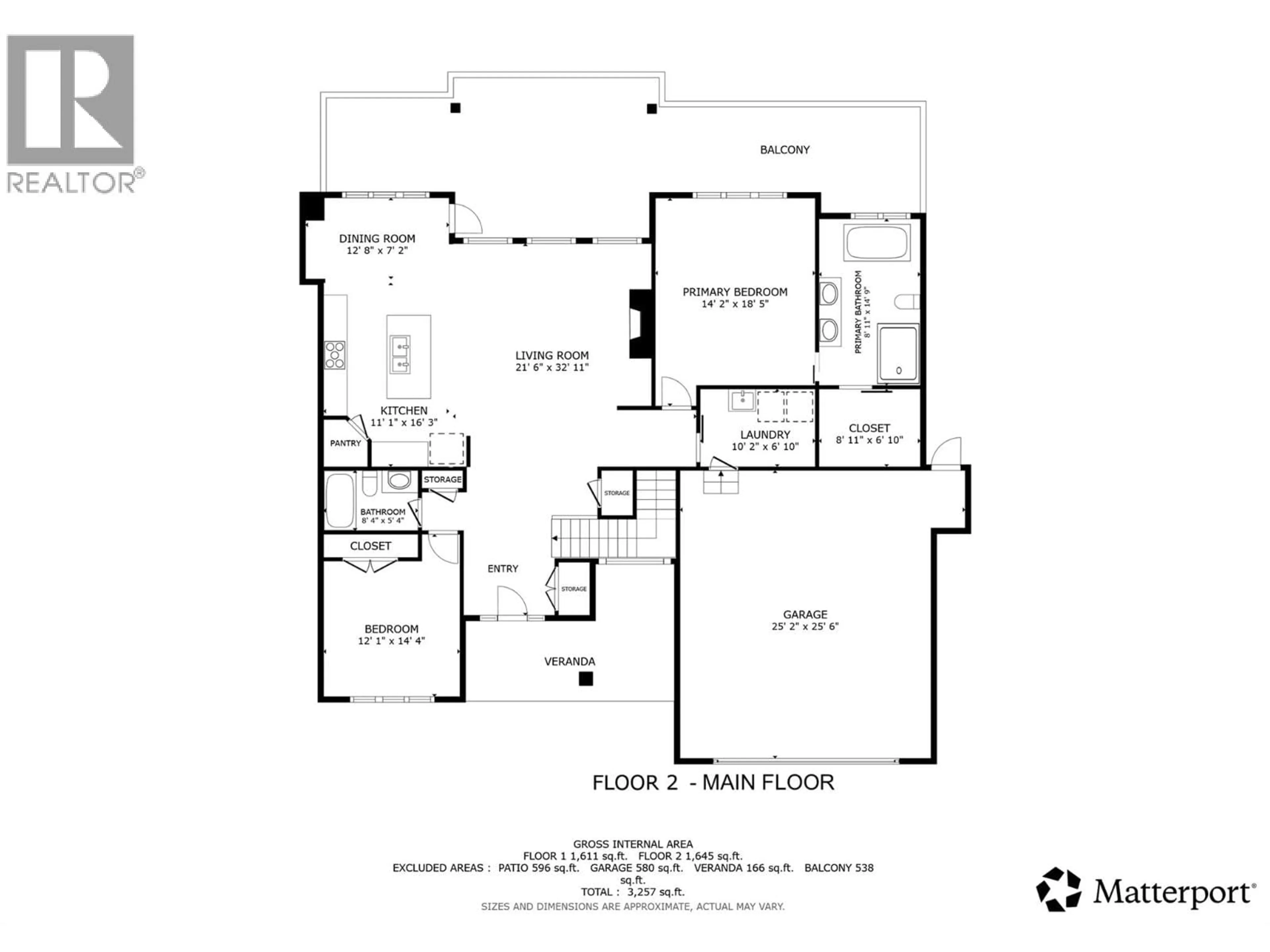 Floor plan for 132 CROWN CRESCENT, Vernon British Columbia V1H2C3