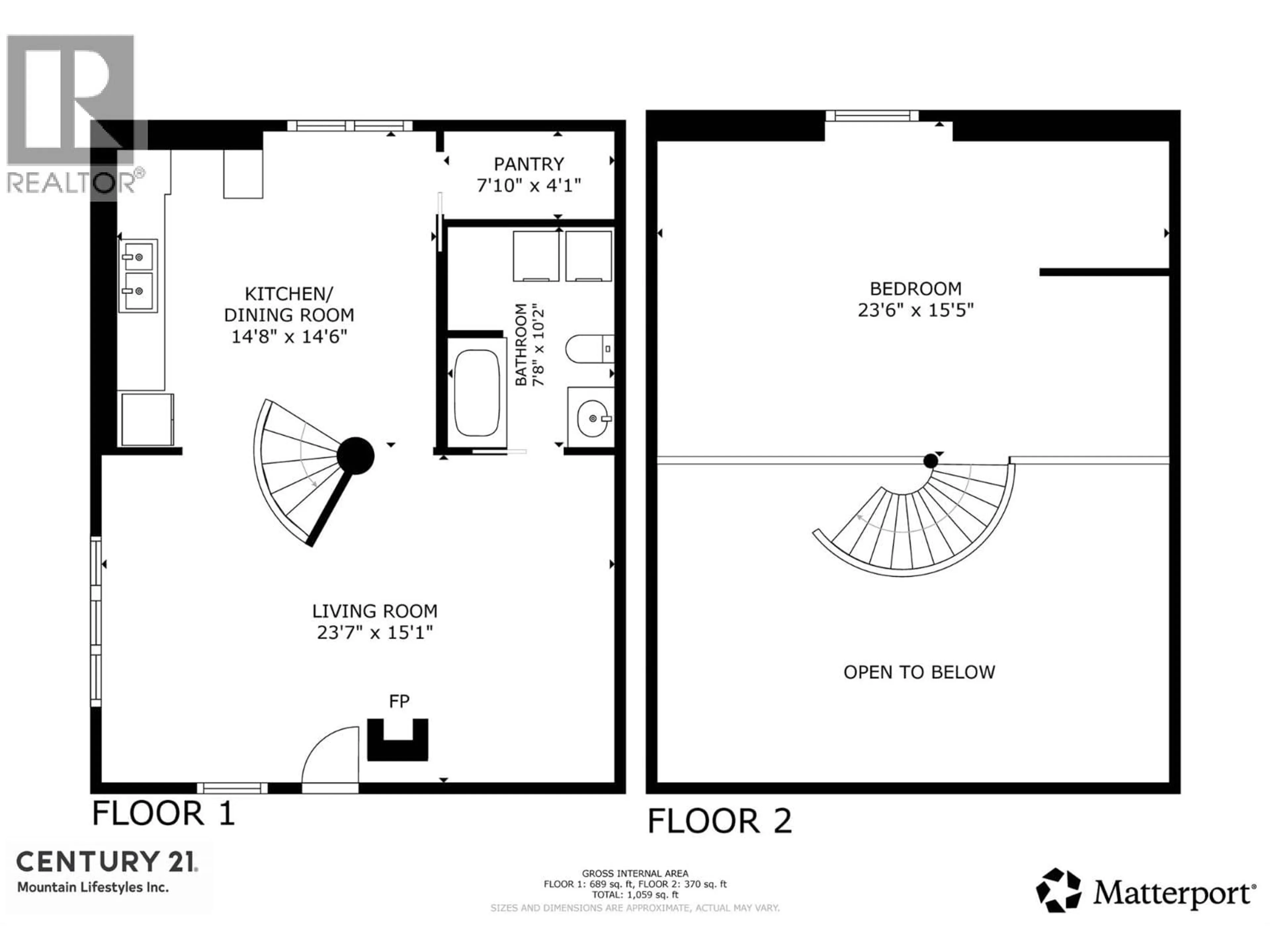 Floor plan for 2131 HIGHWAY 3 HIGHWAY, Fernie British Columbia V0B1M5