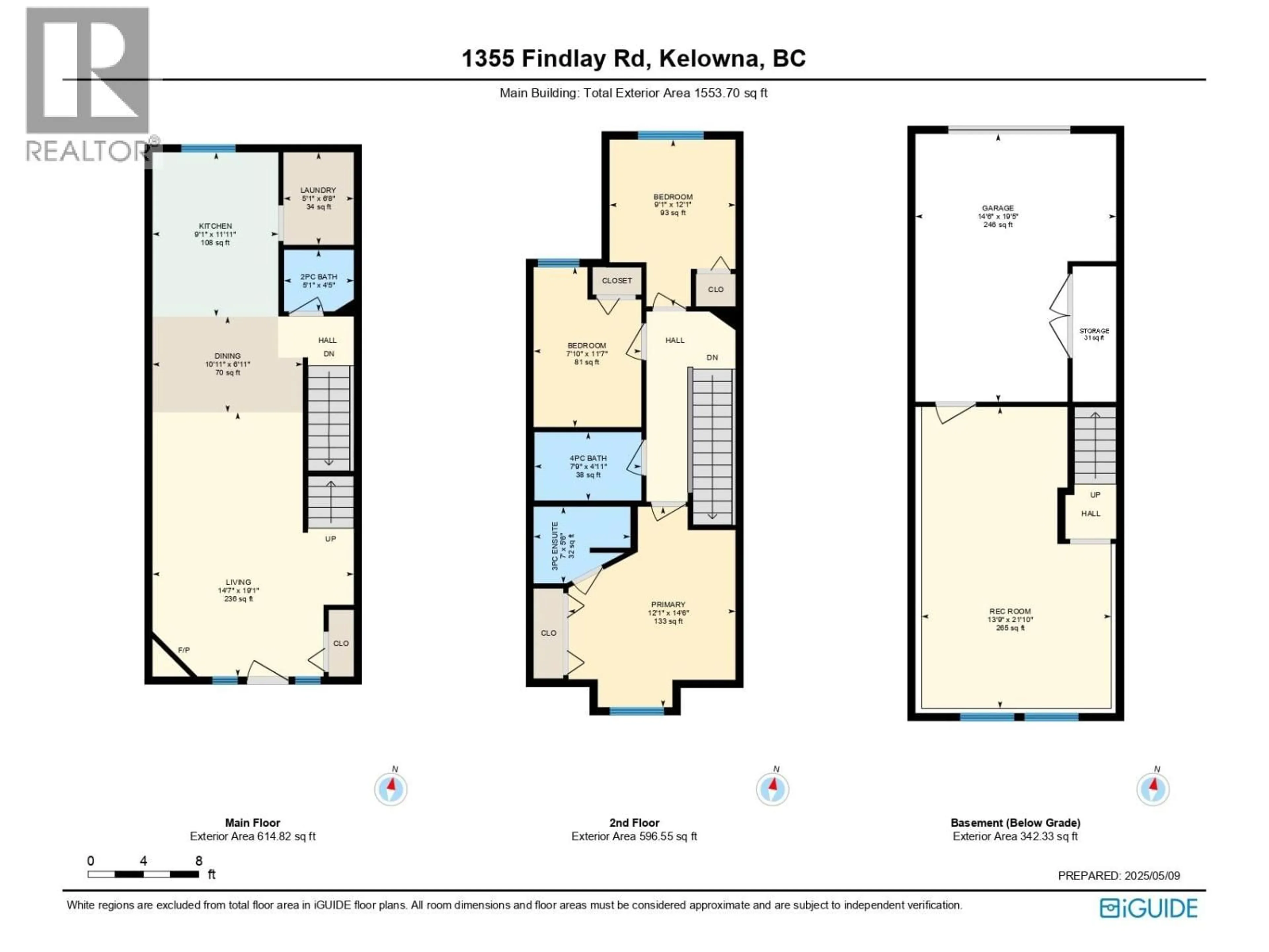 Floor plan for 128 - 1355 FINDLAY ROAD, Kelowna British Columbia V1X8B8
