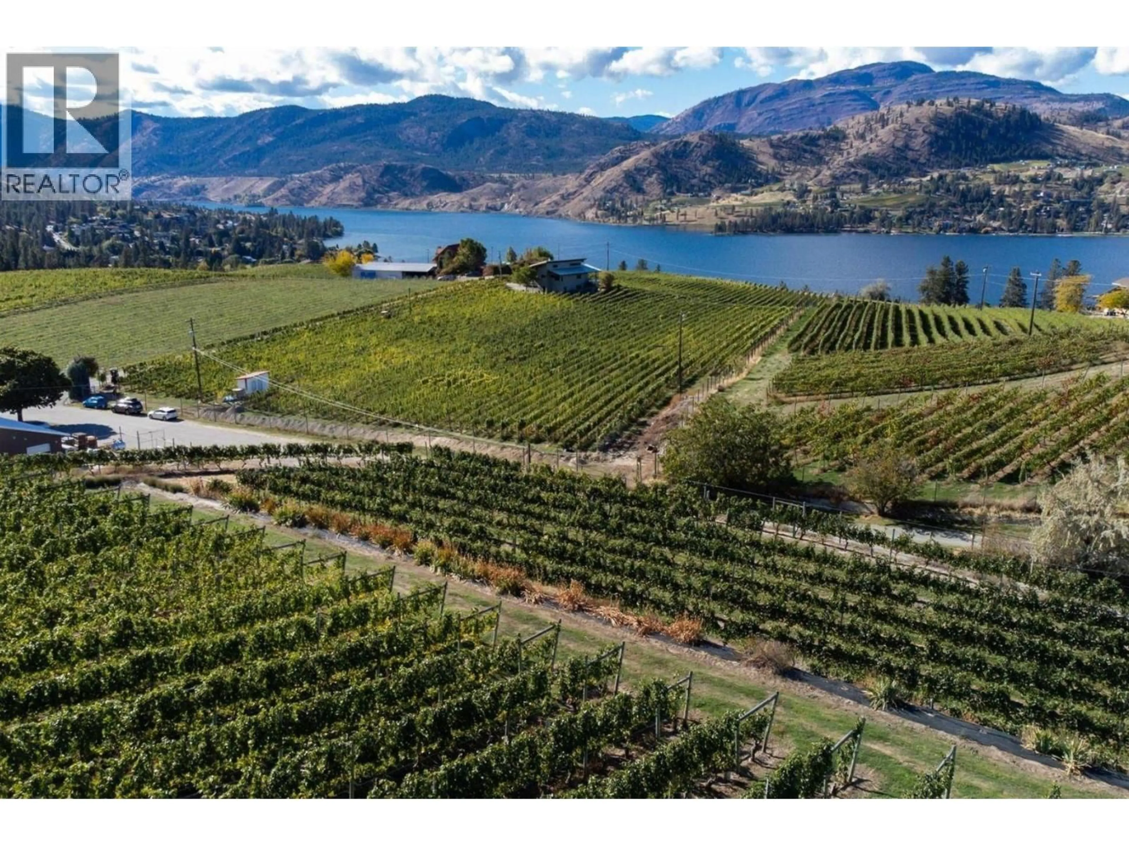 A pic from outside/outdoor area/front of a property/back of a property/a pic from drone, water/lake/river/ocean view for 385 MATHESON ROAD, Okanagan Falls British Columbia V0H1R5