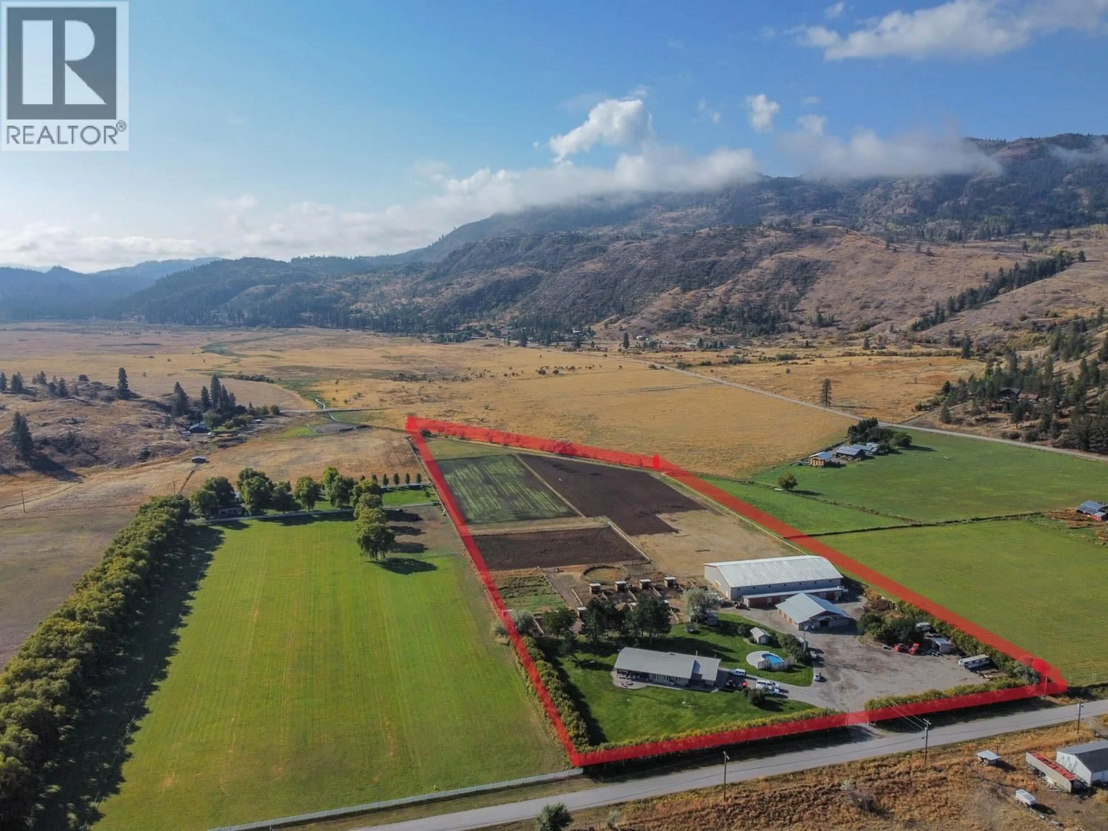 A pic from outside/outdoor area/front of a property/back of a property/a pic from drone, mountain view for 300 JONES WAY ROAD, Oliver British Columbia V0H1T5