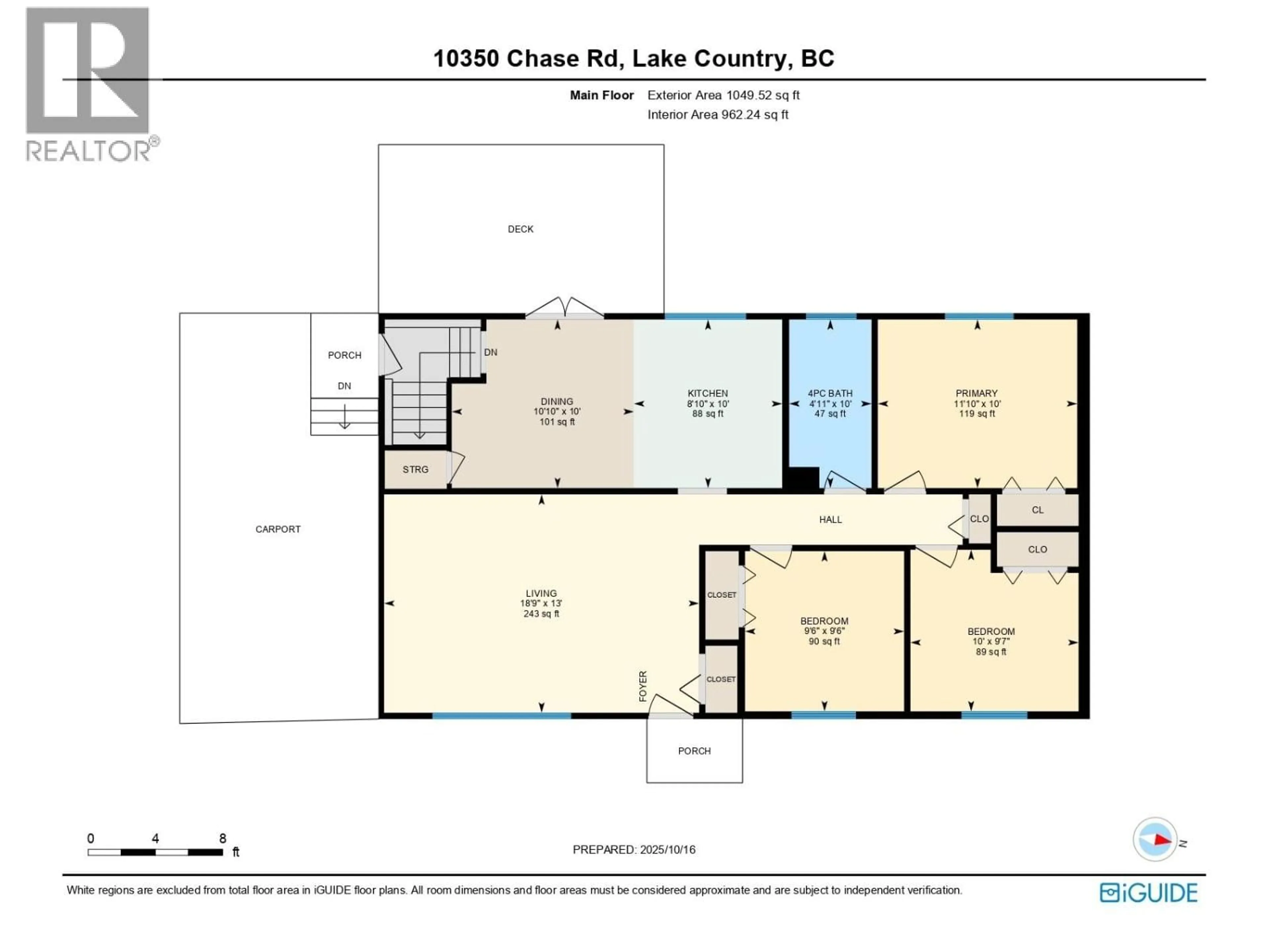Floor plan for 10350 CHASE ROAD, Lake Country British Columbia V4V1K7