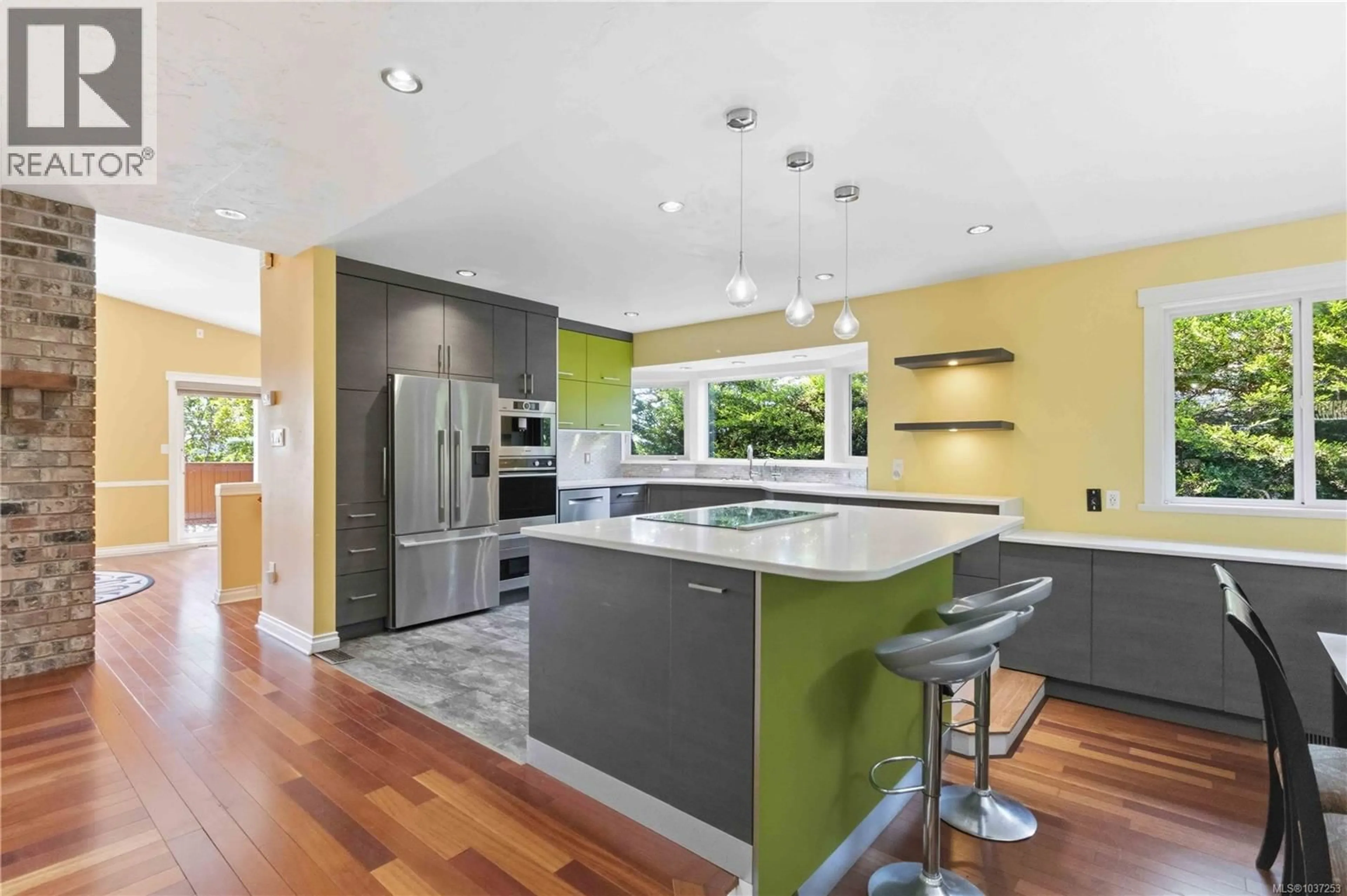 Contemporary kitchen, ceramic/tile floor for 1252 STANCIL LANE, View Royal British Columbia V8Z1R5