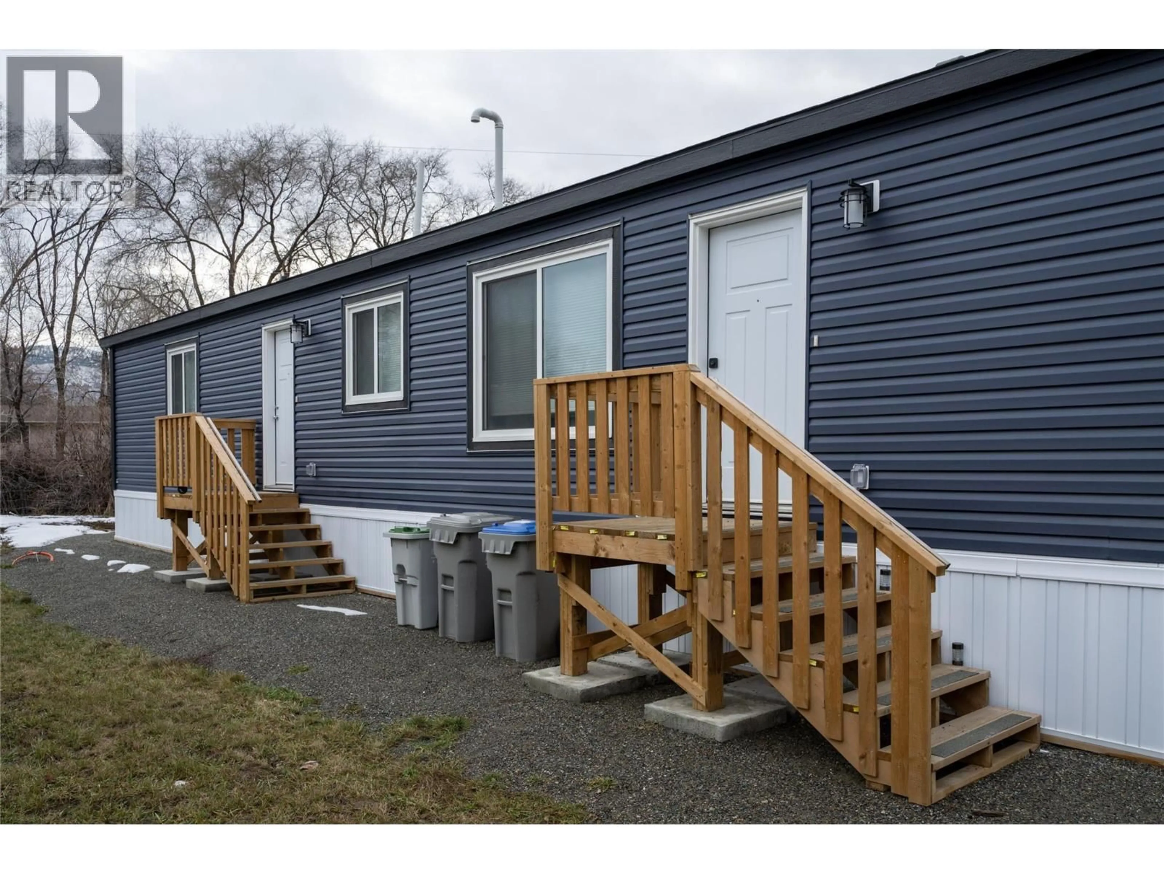 Home with vinyl exterior material, street for 77 - 2401 ORD ROAD, Kamloops British Columbia V2B7V8