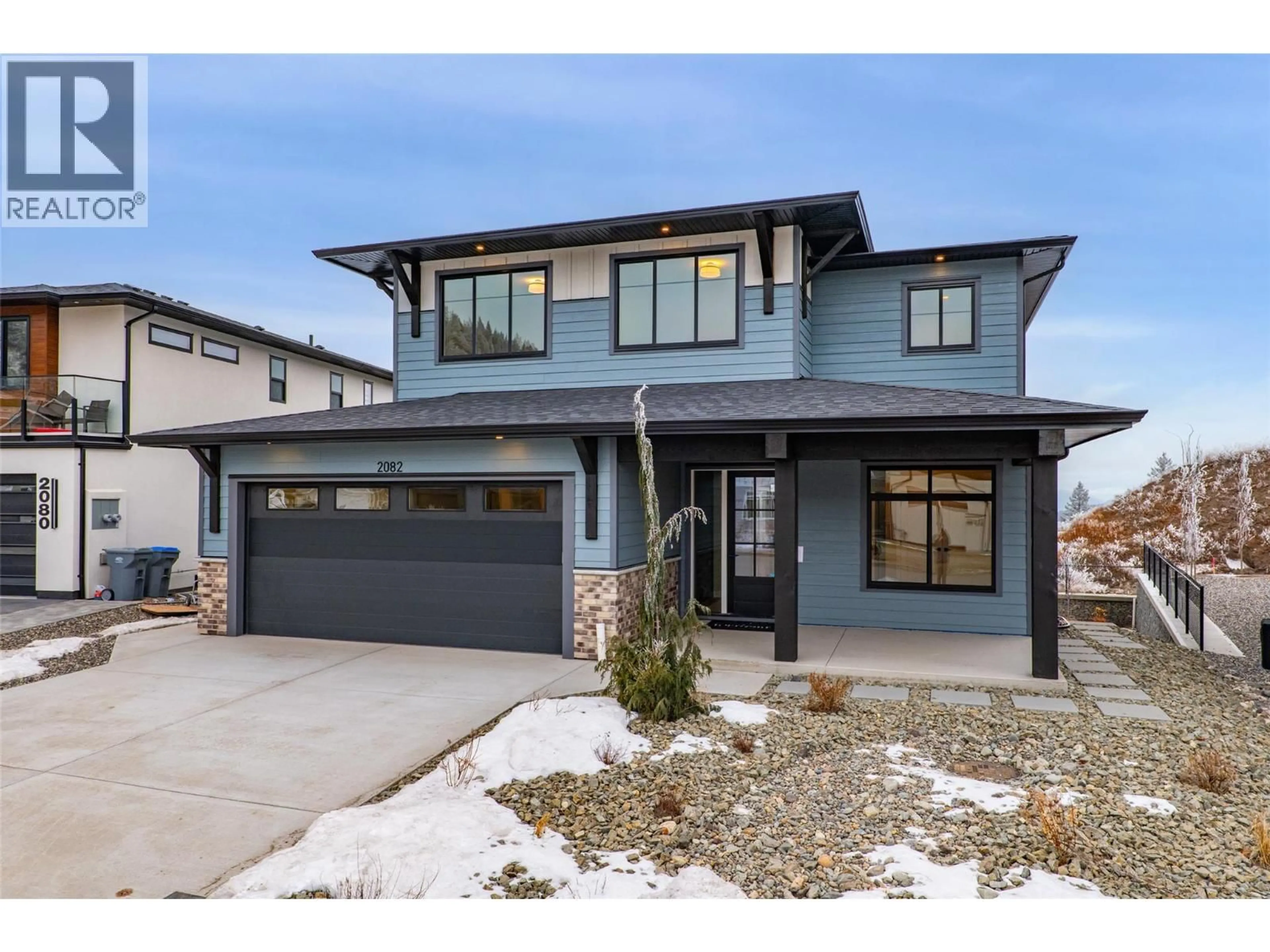 Home with brick exterior material, street for 2082 LINFIELD DRIVE, Kamloops British Columbia V1S0G3