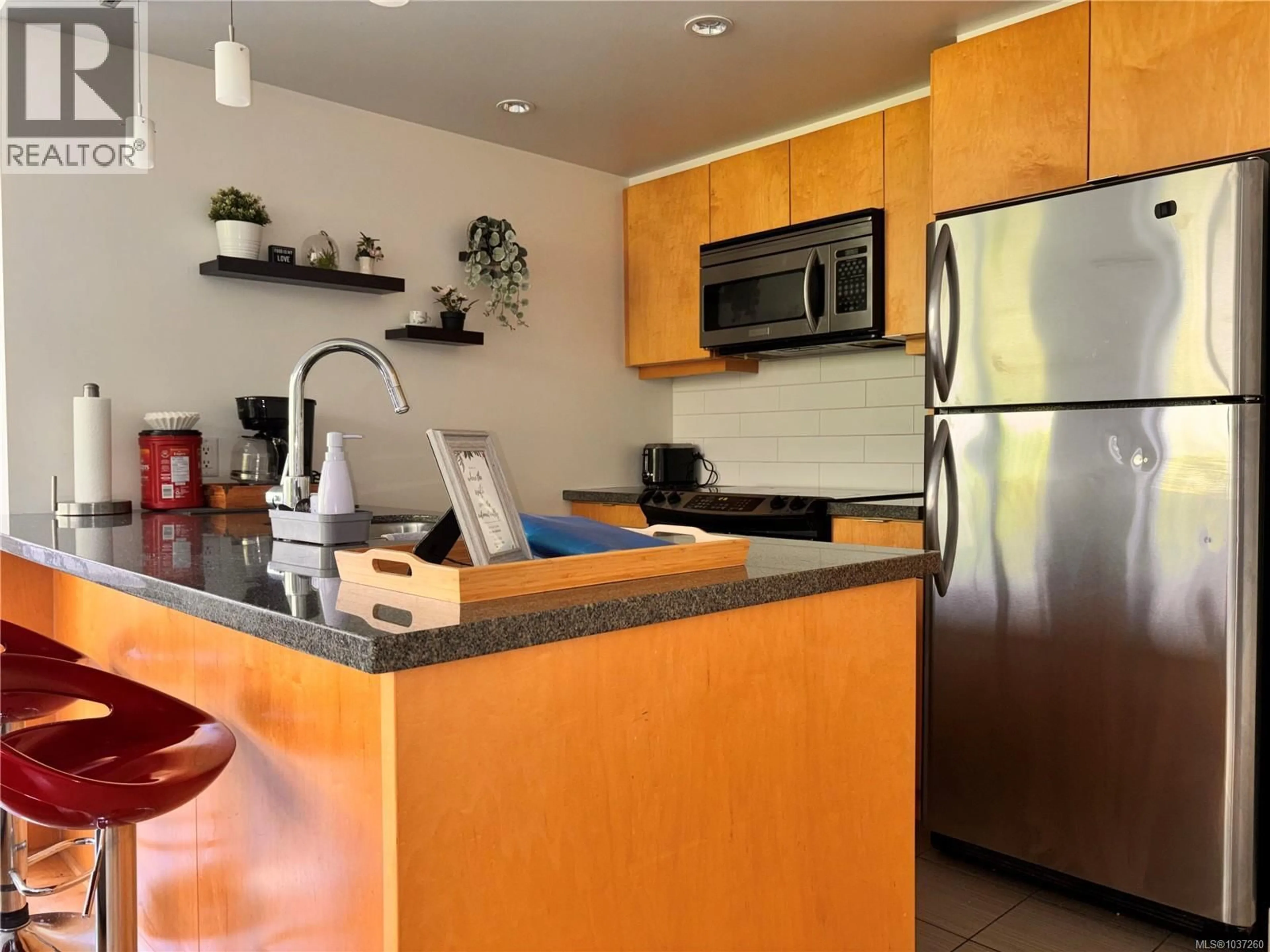 Standard kitchen, unknown for 208 - 760 JOHNSON STREET, Victoria British Columbia V8W0A4