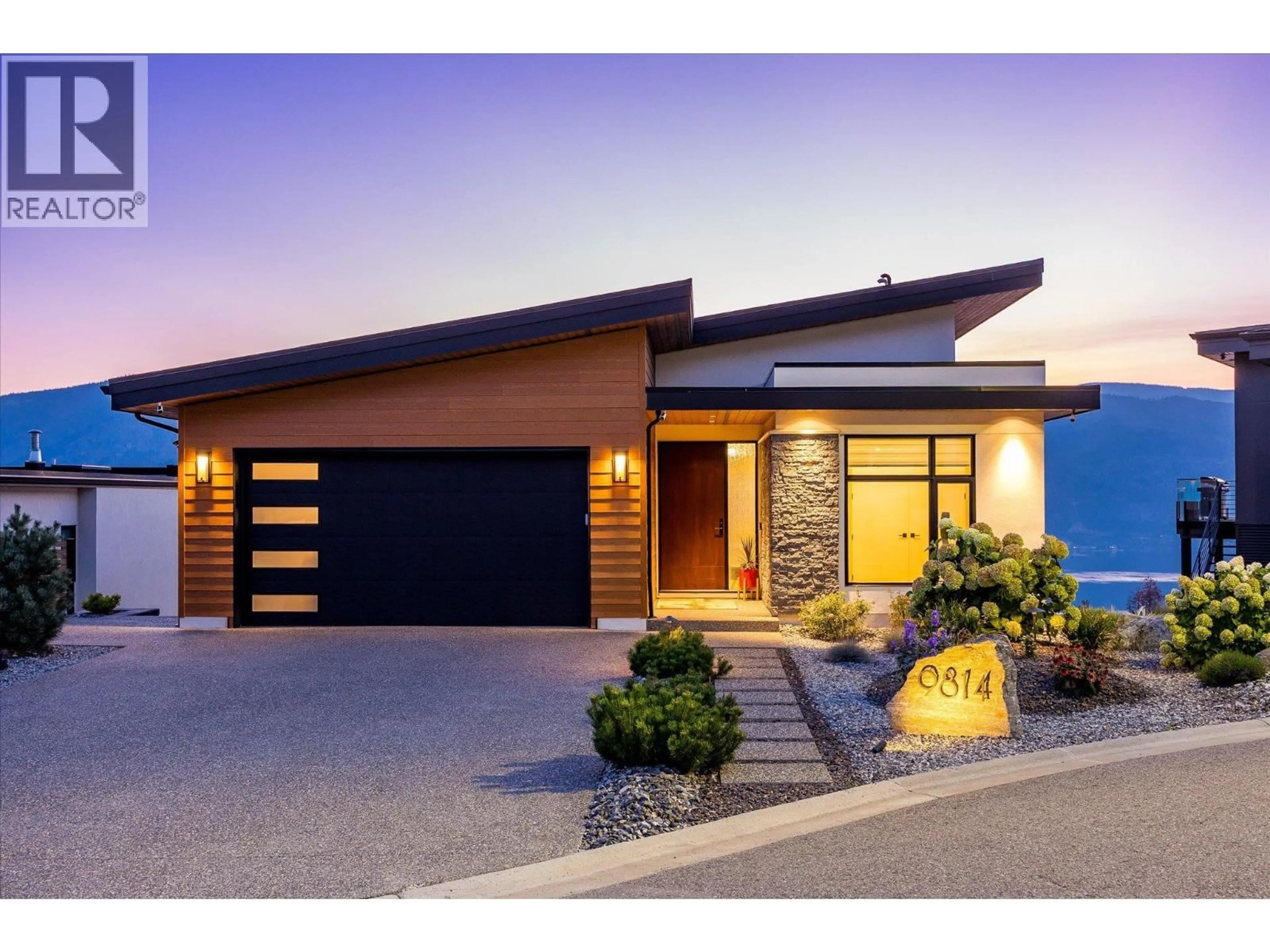 Home with brick exterior material, street for 9814 BEACON HILL CRESCENT, Lake Country British Columbia V4V0A9