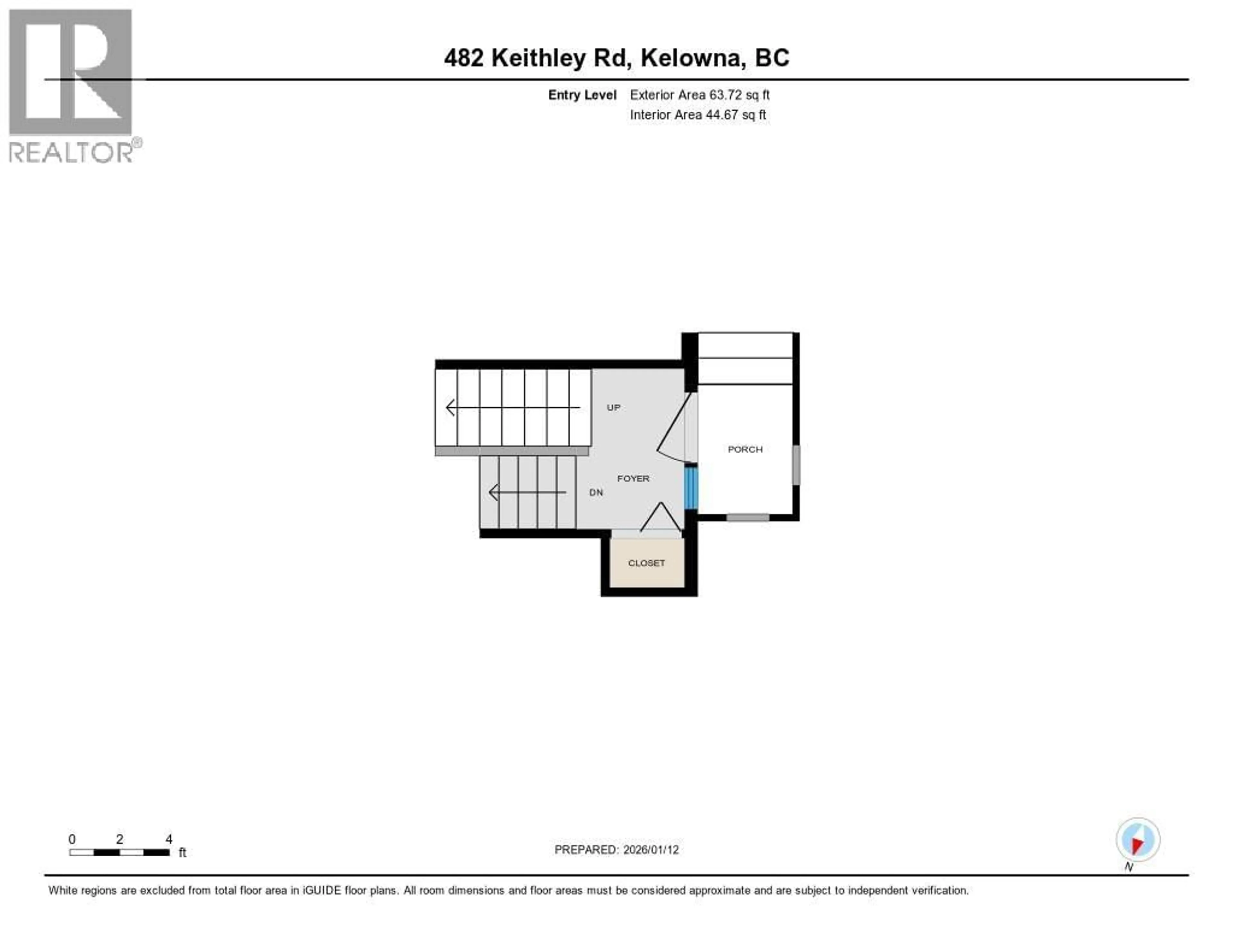 Floor plan for 482 KEITHLEY ROAD, Kelowna British Columbia V1X2N7