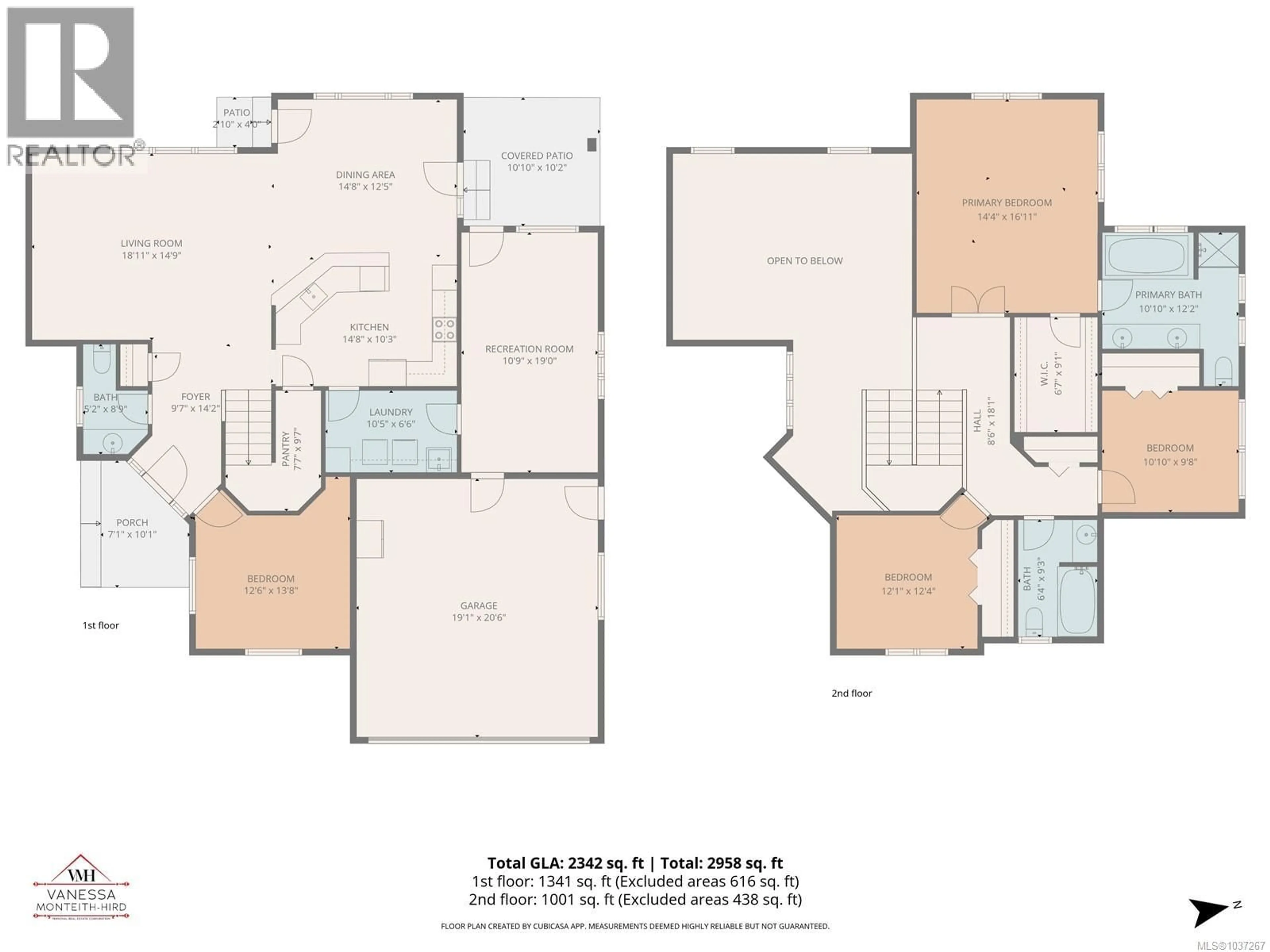 Floor plan for 3478 MONTANA DRIVE, Campbell River British Columbia V9W8G8
