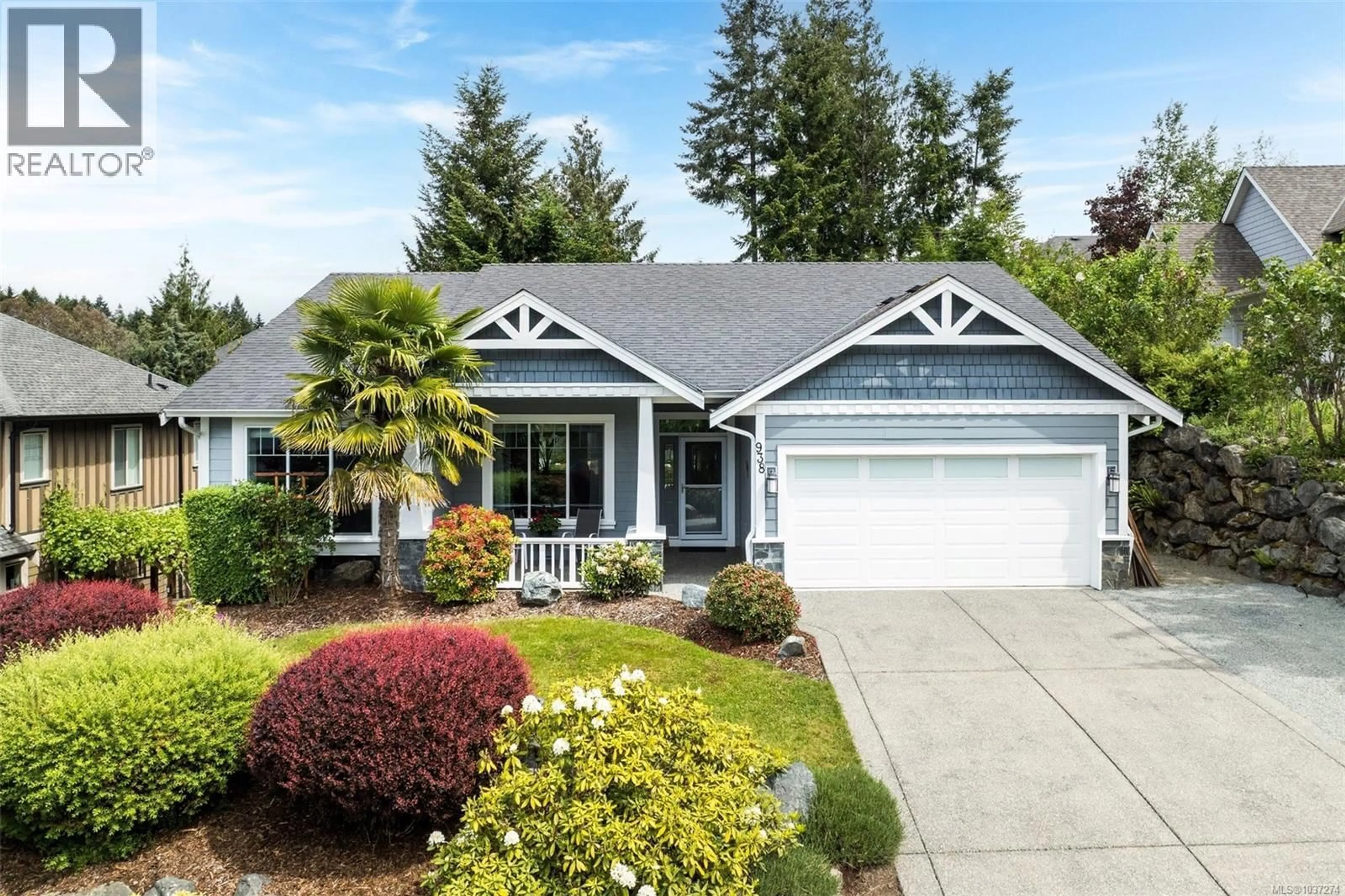 Home with vinyl exterior material, street for 938 DELOUME ROAD, Mill Bay British Columbia V0R2P1