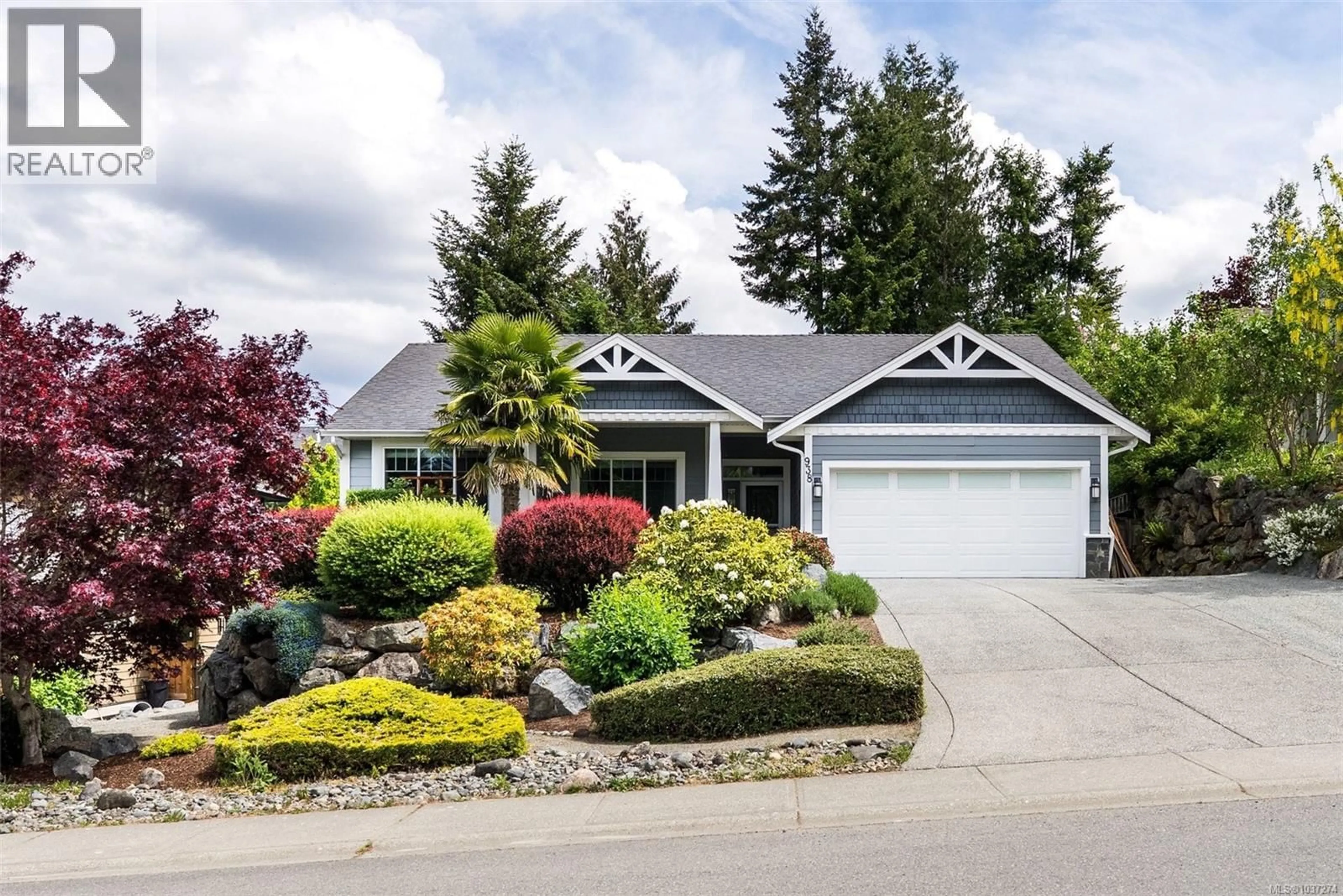 Home with vinyl exterior material, street for 938 DELOUME ROAD, Mill Bay British Columbia V0R2P1