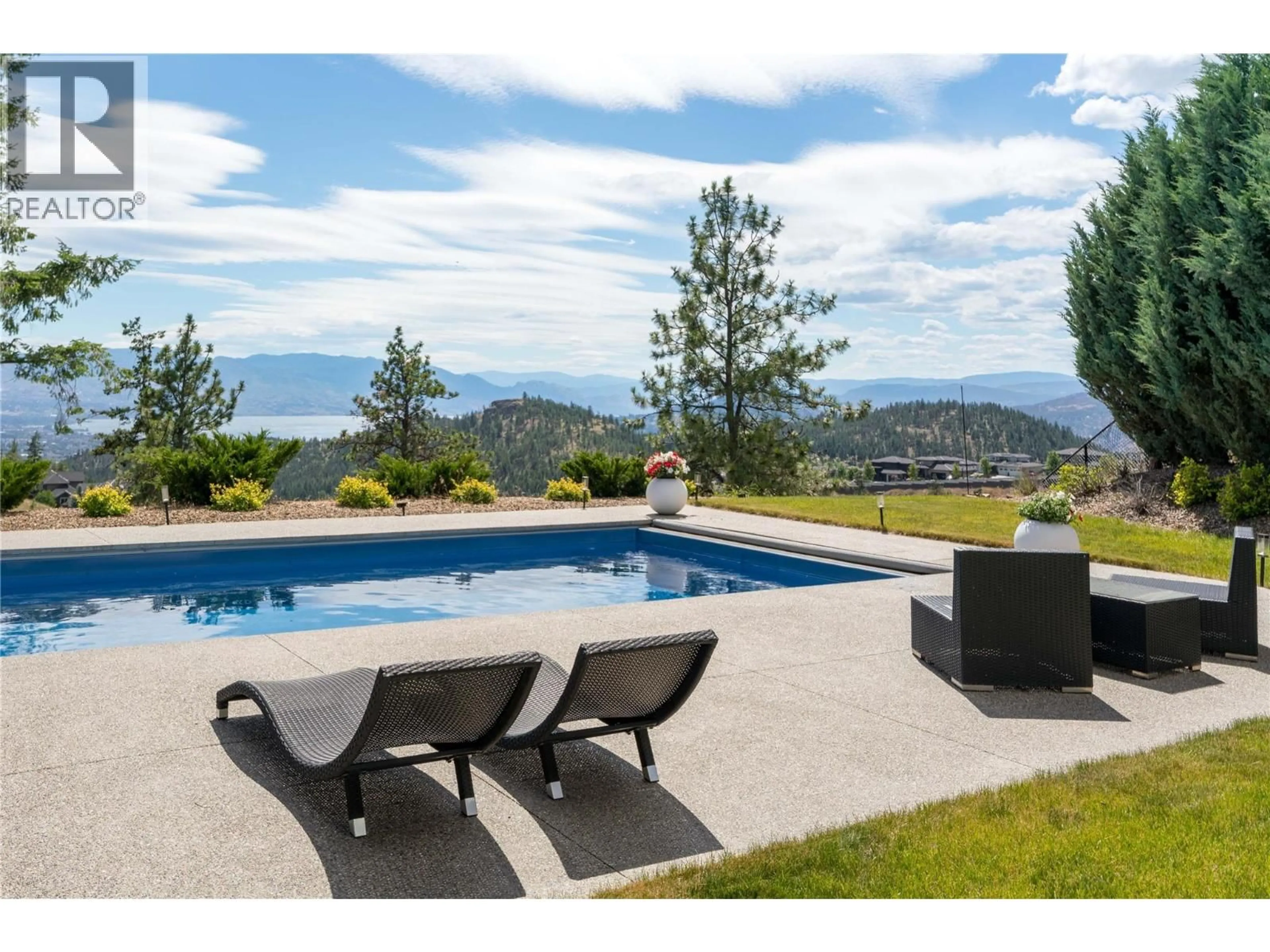 Patio, mountain view for 172 SKYLAND DRIVE, Kelowna British Columbia V1V3A1