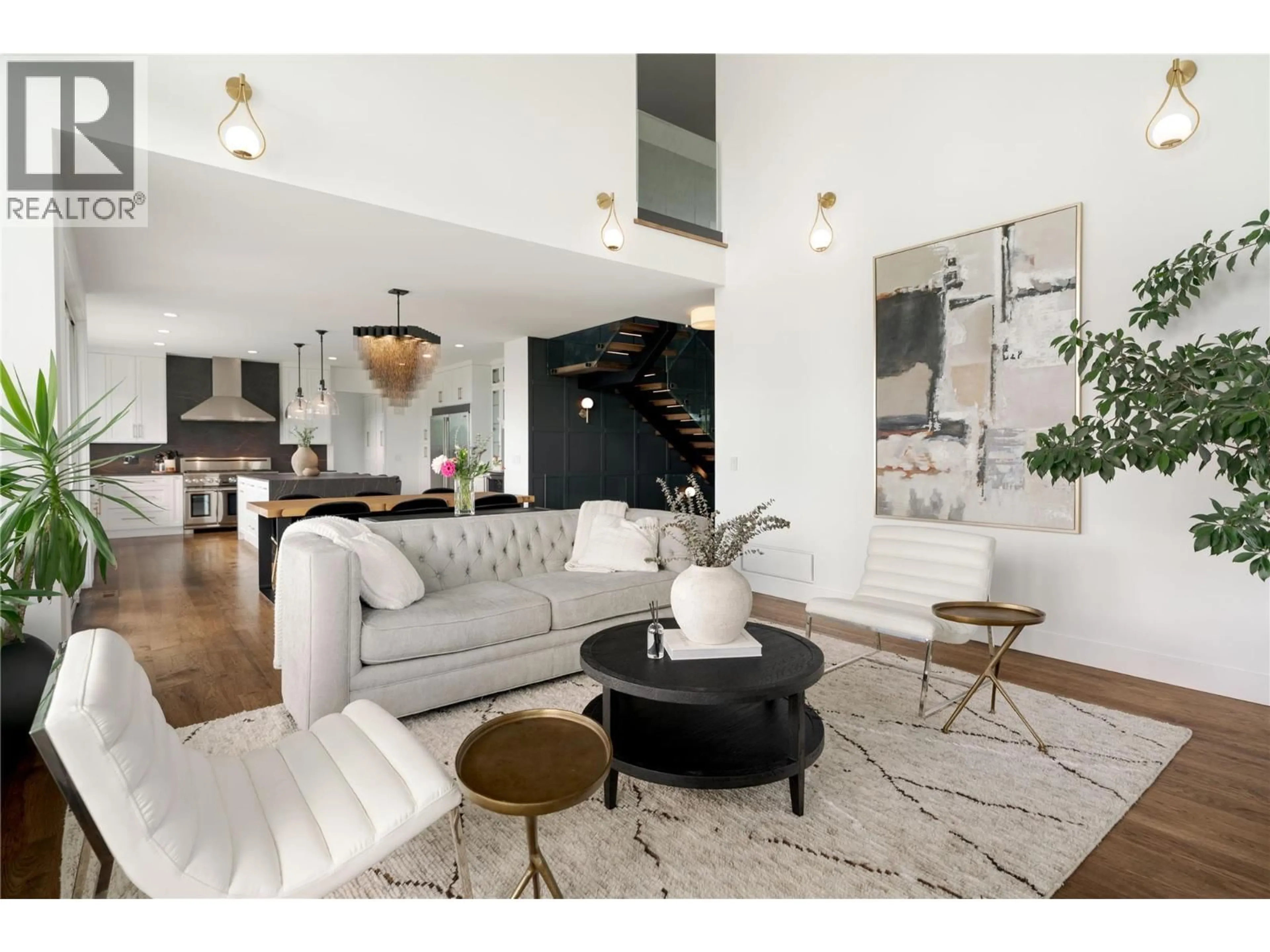 Living room with furniture, unknown for 172 SKYLAND DRIVE, Kelowna British Columbia V1V3A1