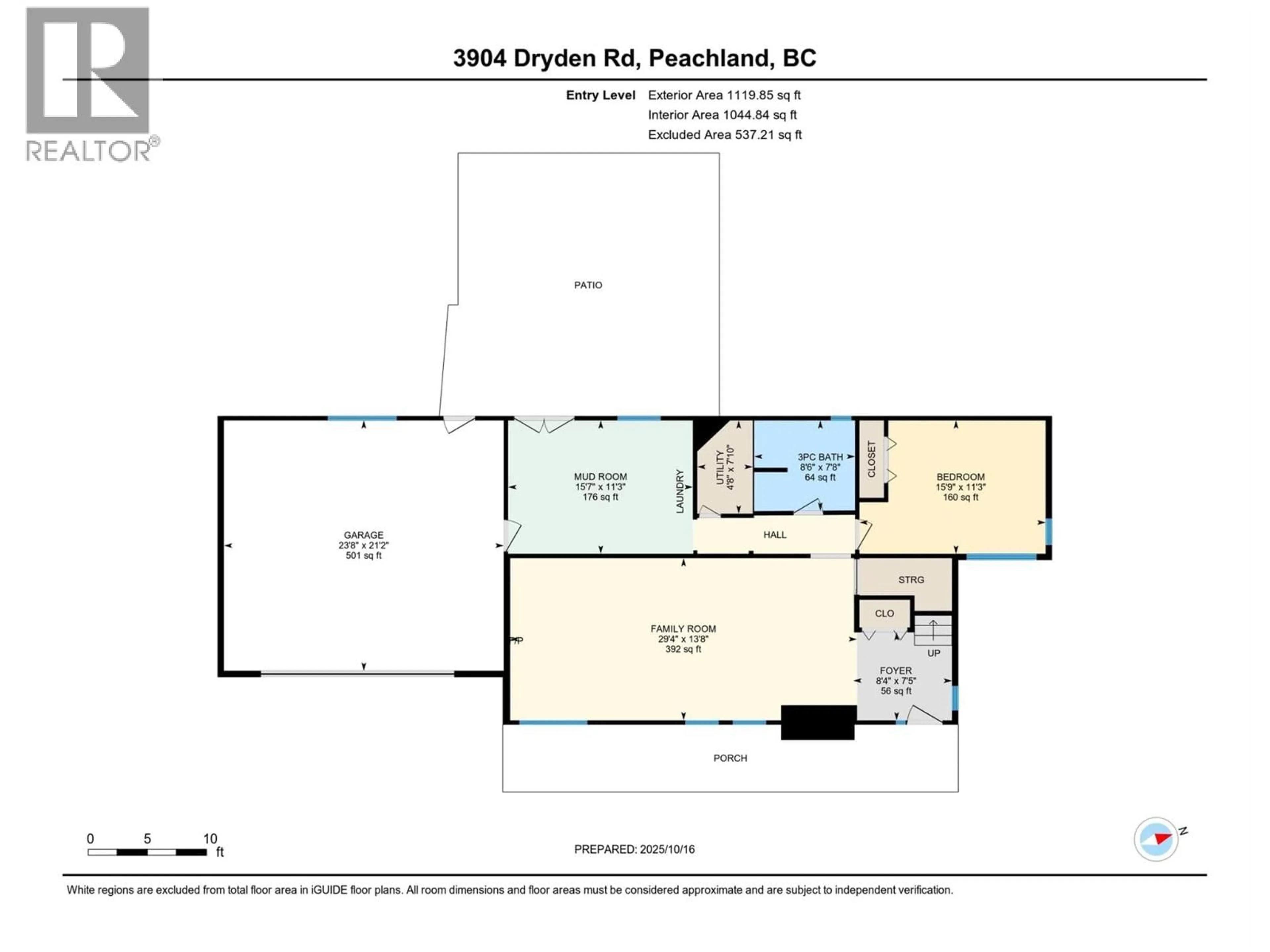 Floor plan for 3904 DRYDEN ROAD, Peachland British Columbia V0H1X2