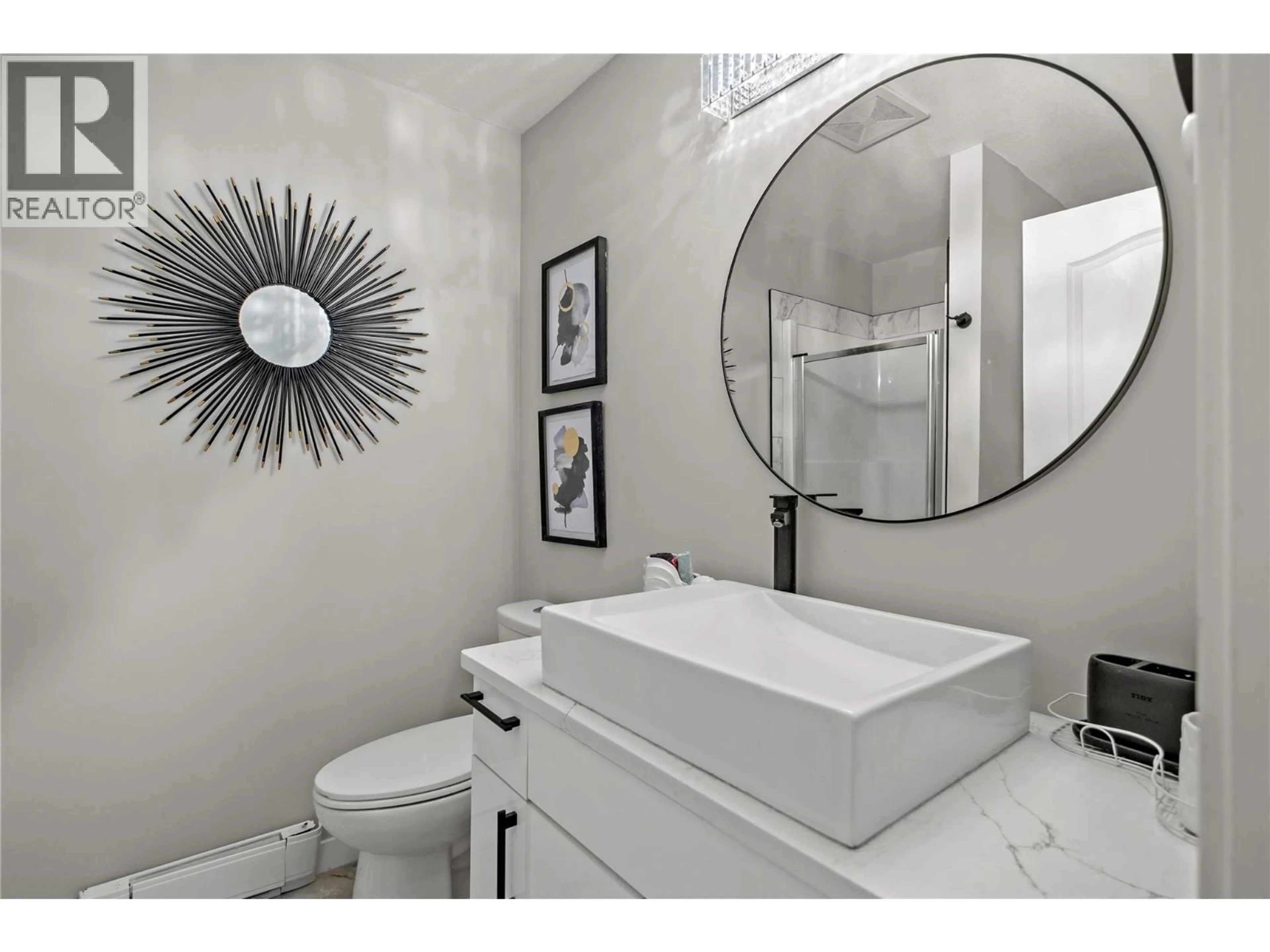Contemporary bathroom, ceramic/tile floor for 110 - 1962 ENTERPRISE WAY, Kelowna British Columbia V1Y9S6