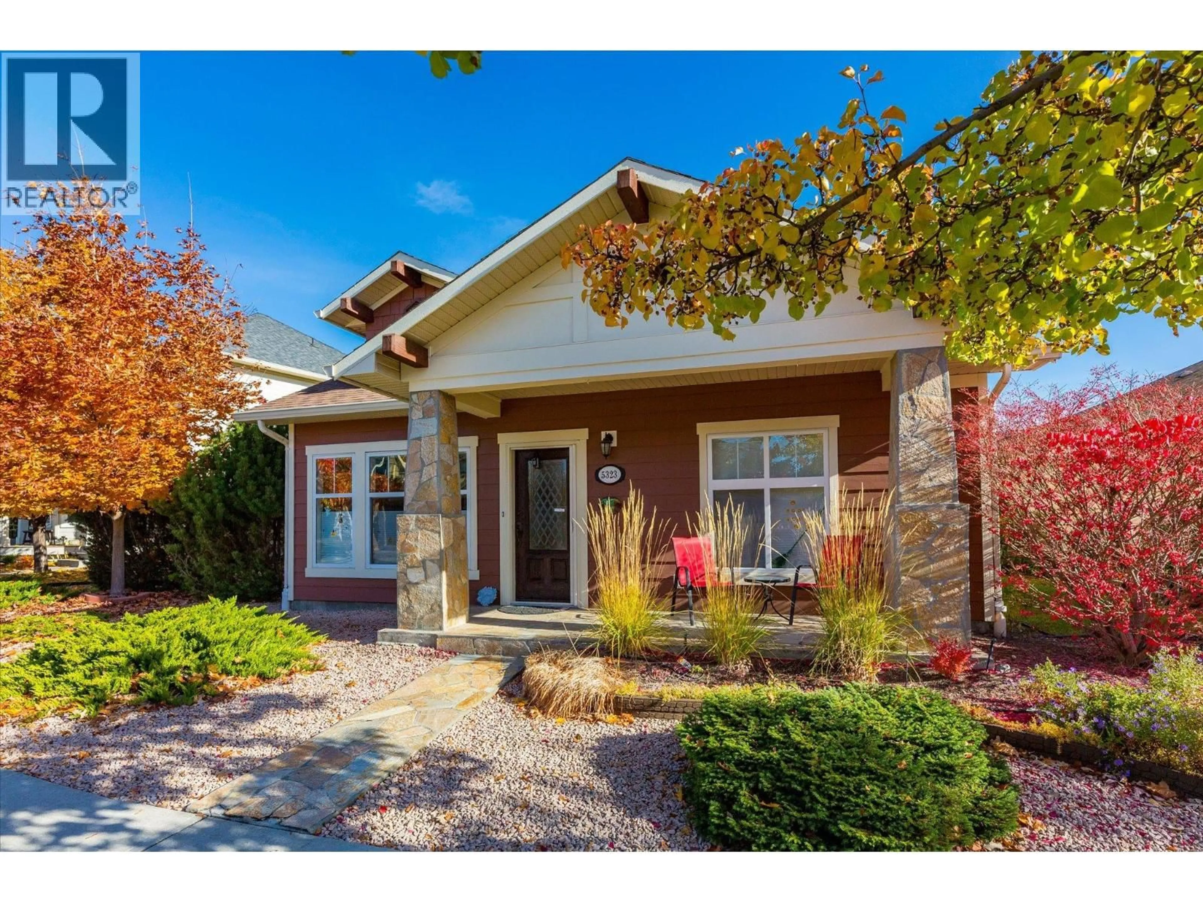 Home with brick exterior material, street for 5323 PTARMIGAN STREET, Kelowna British Columbia V1W5A4