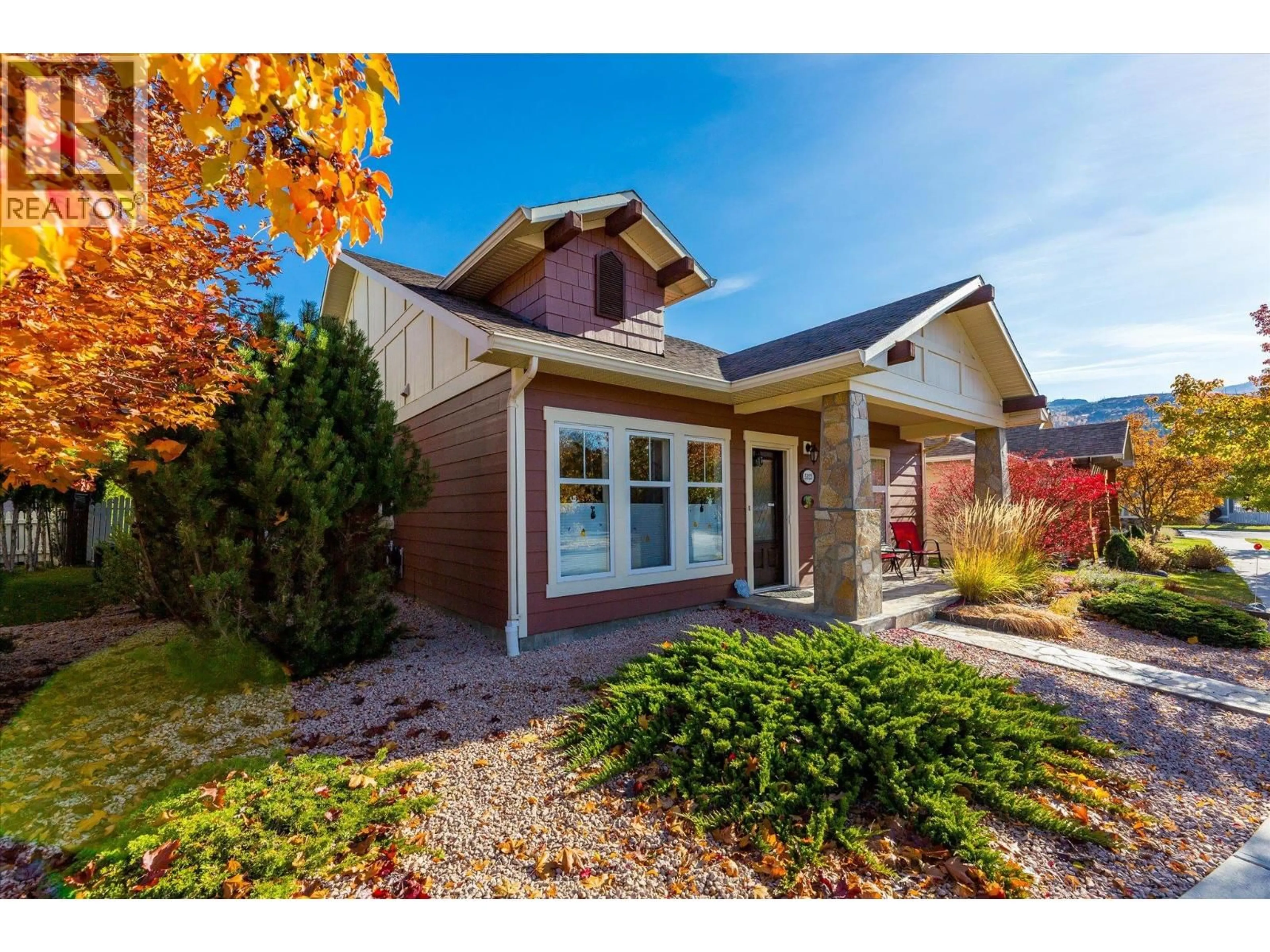 Home with brick exterior material, street for 5323 PTARMIGAN STREET, Kelowna British Columbia V1W5A4