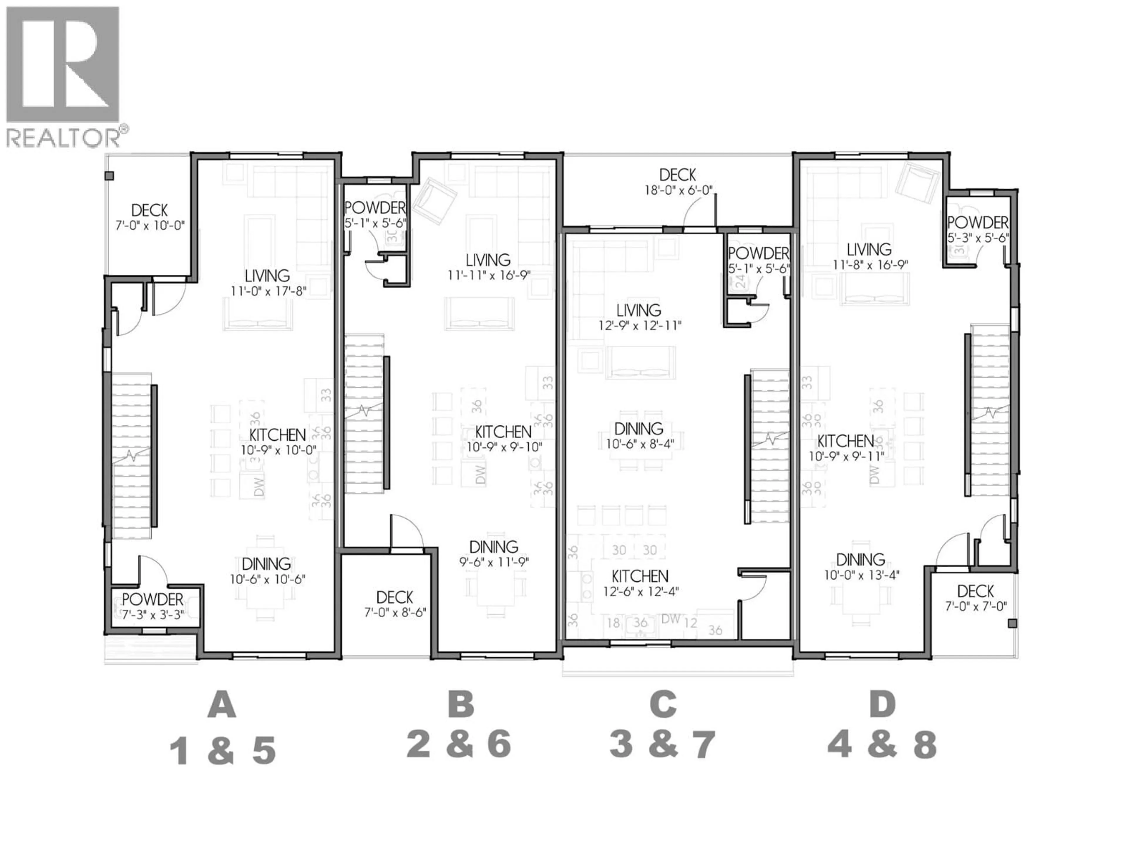 Floor plan for 2 - 222 TEMPLE STREET, Sicamous British Columbia V0E2V0