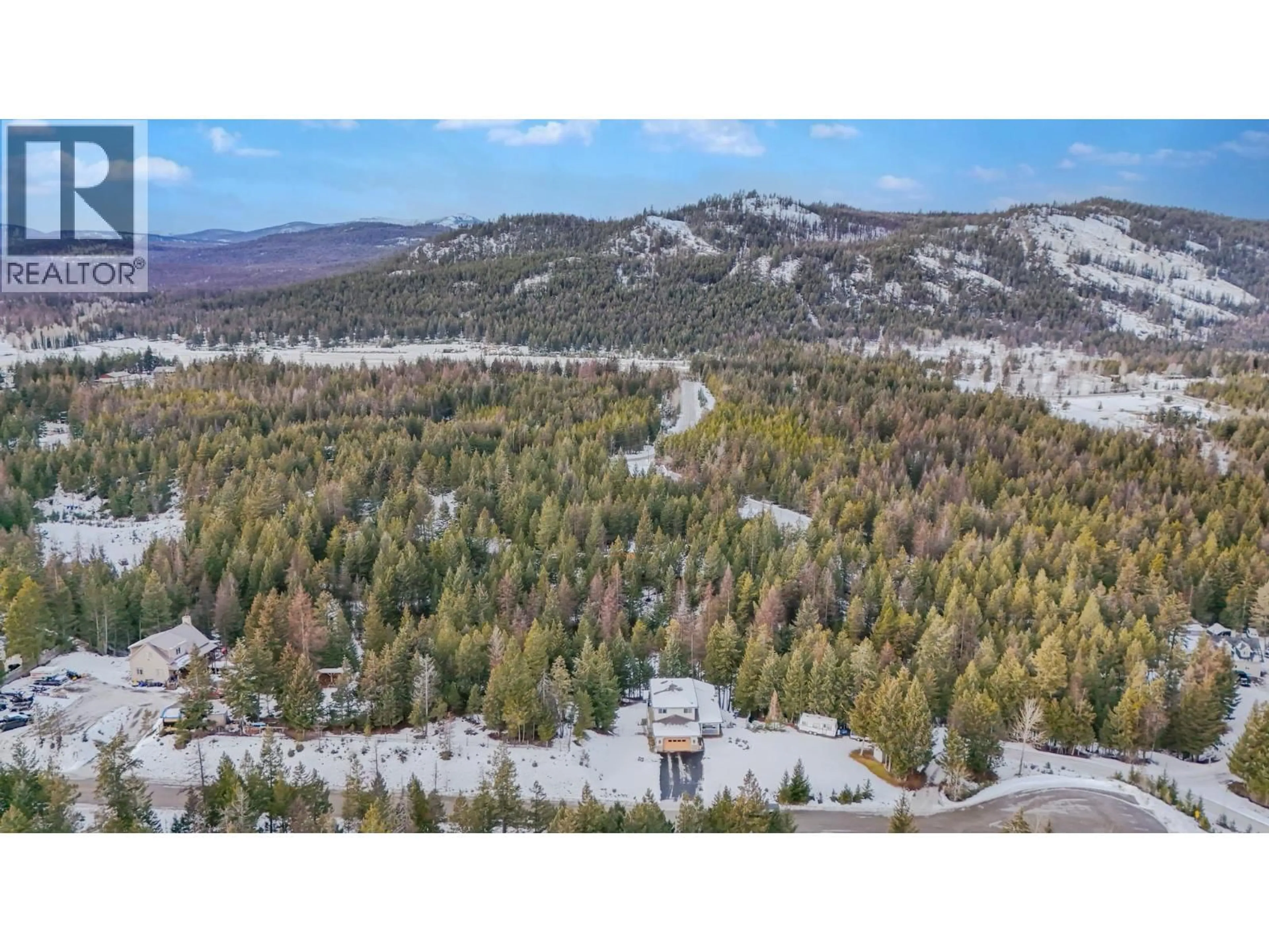 A pic from outside/outdoor area/front of a property/back of a property/a pic from drone, forest/trees view for 2009 HARRIS ROAD, Cranbrook British Columbia V1C6V3