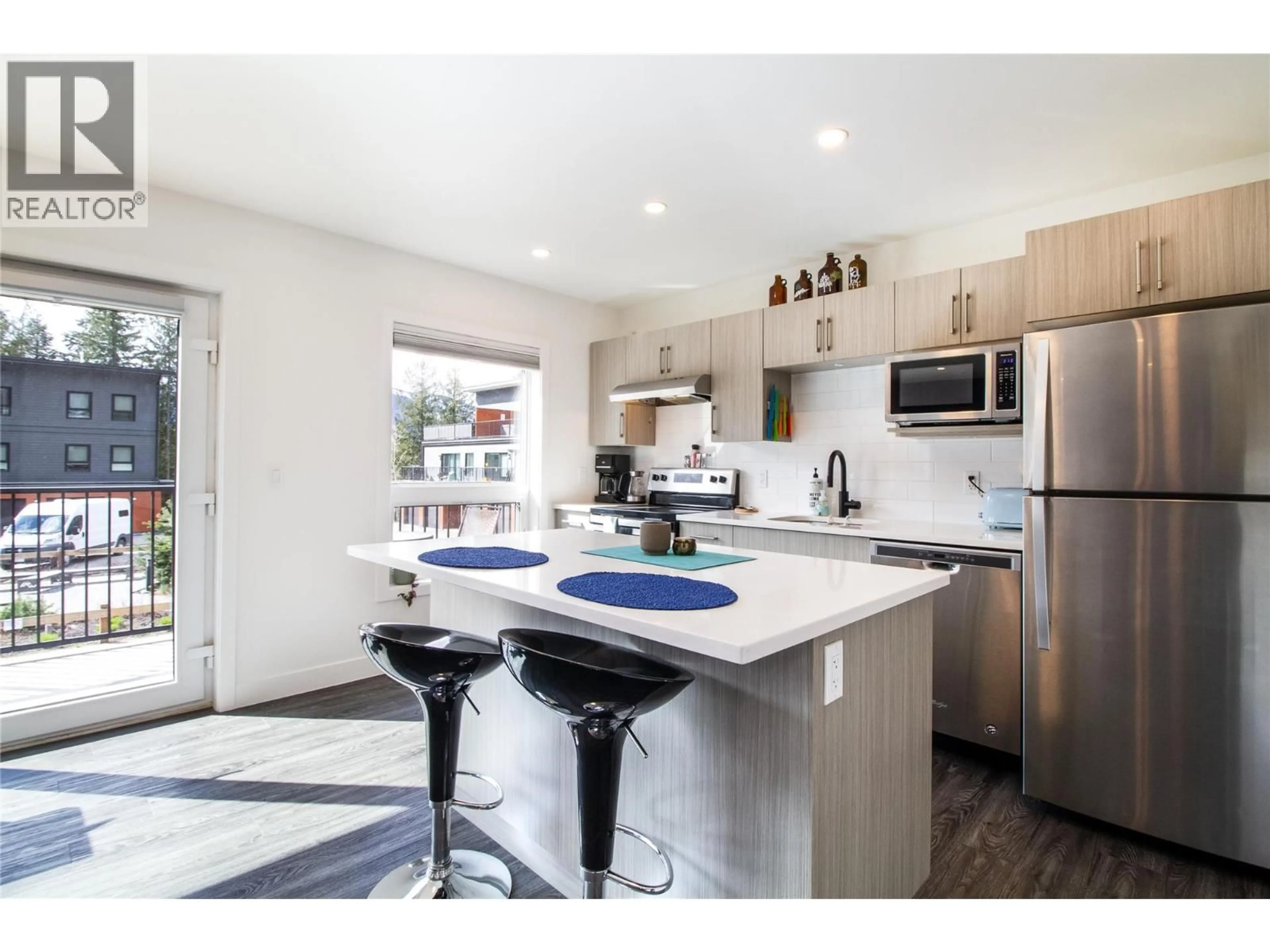 Open concept kitchen, ceramic/tile floor for 7203 - 1901 NELS NELSON CRESCENT, Revelstoke British Columbia V0E2S3