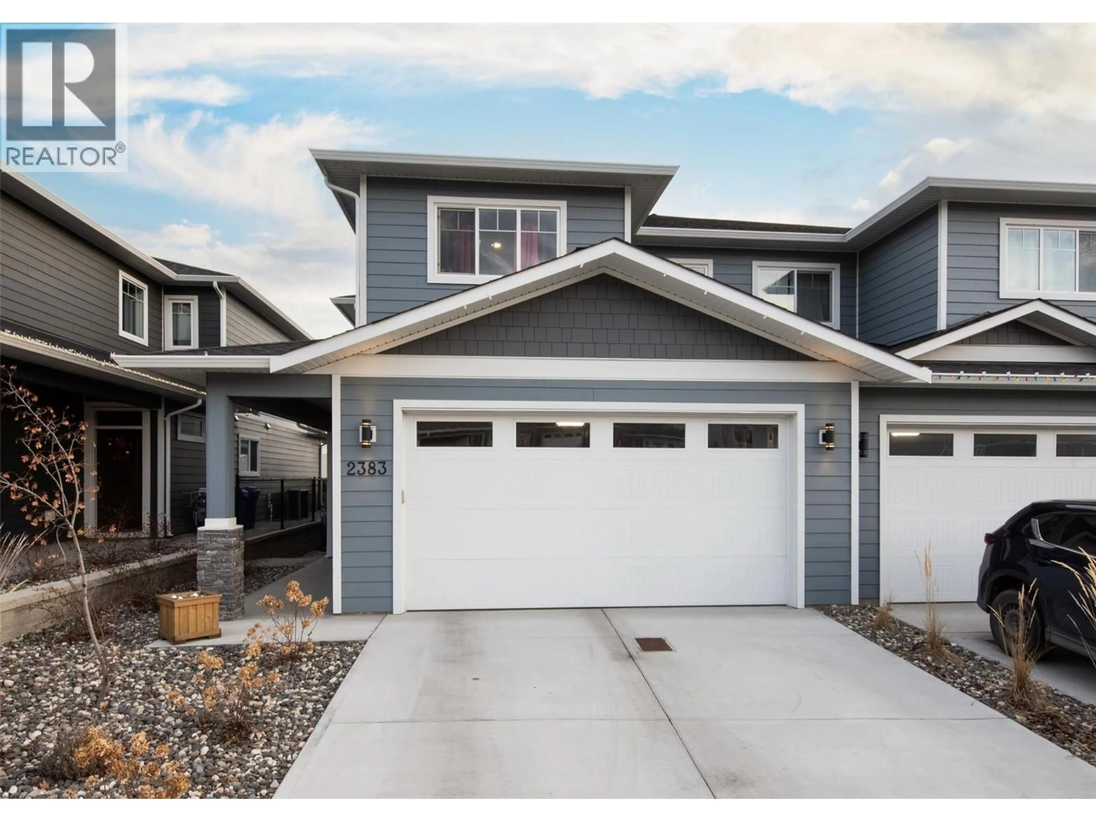 Home with vinyl exterior material, street for 2383 HAWKS BOULEVARD, West Kelowna British Columbia V4T0A7