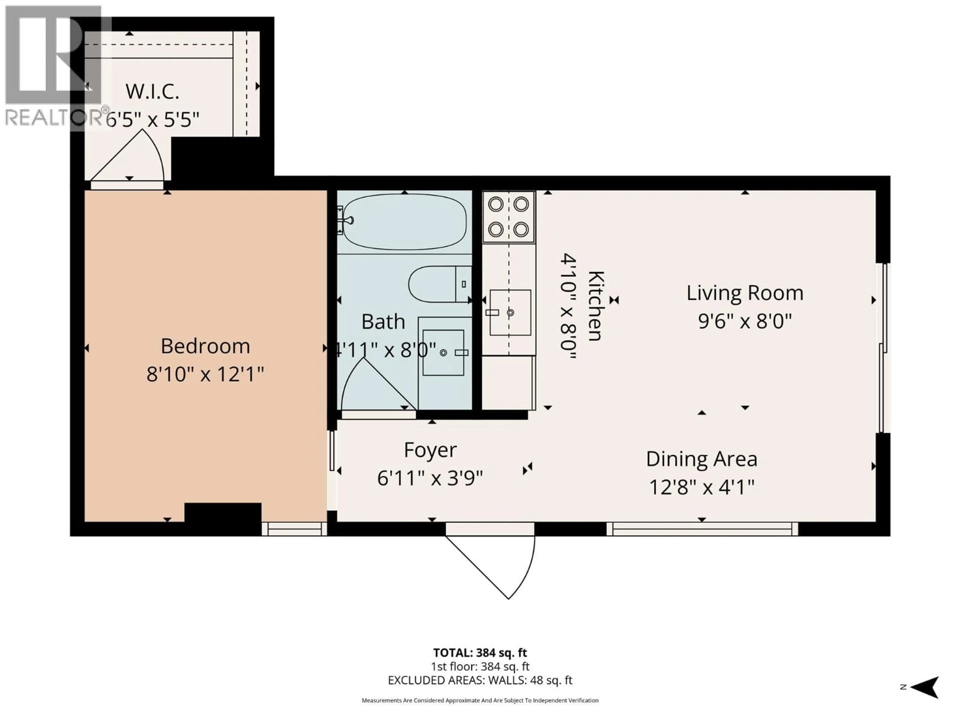 Floor plan for 105 - 3050 SECLUSION BAY ROAD, Westbank British Columbia V0H2A0