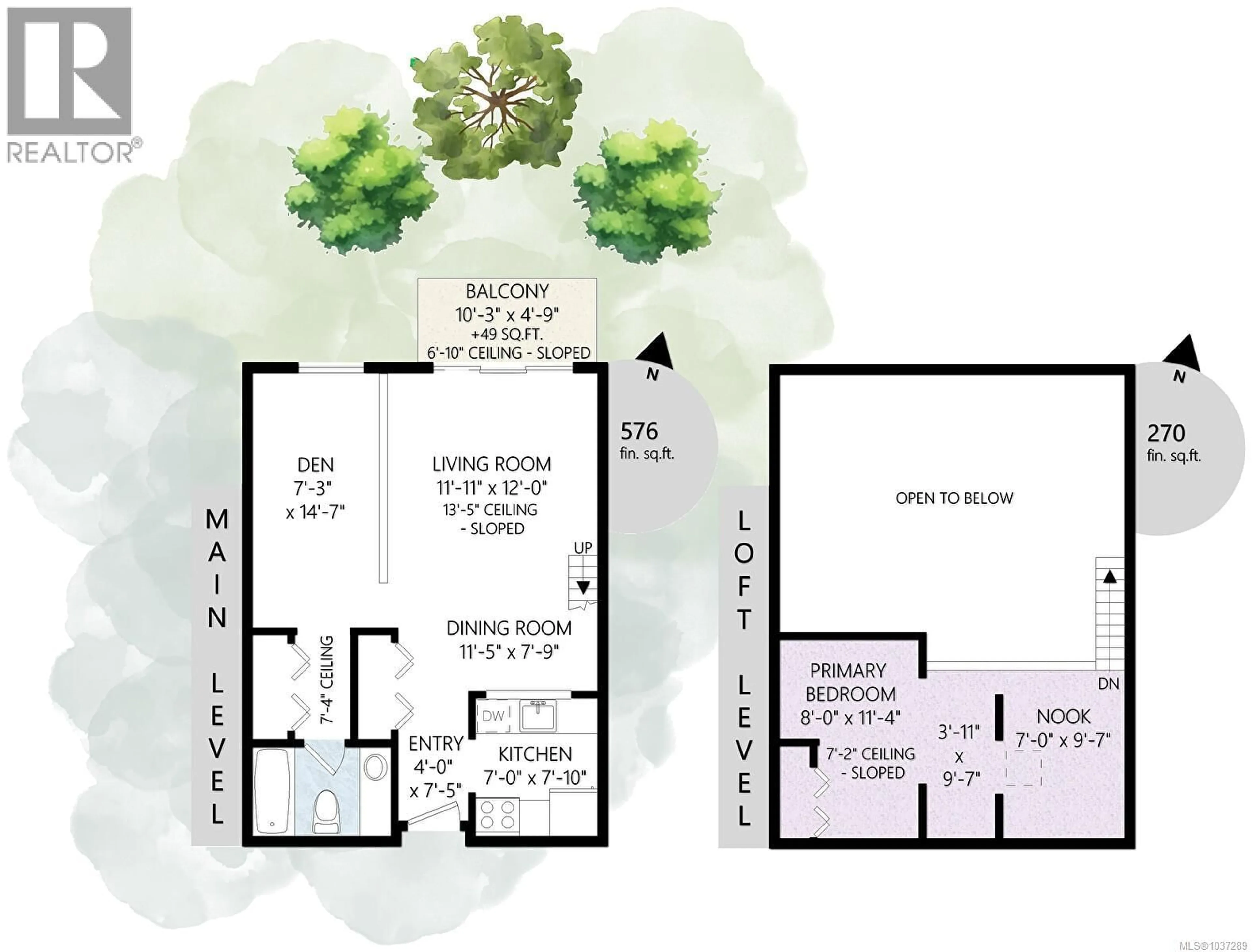 Floor plan for 407 - 1009 MCKENZIE AVENUE, Saanich British Columbia V8X4B1