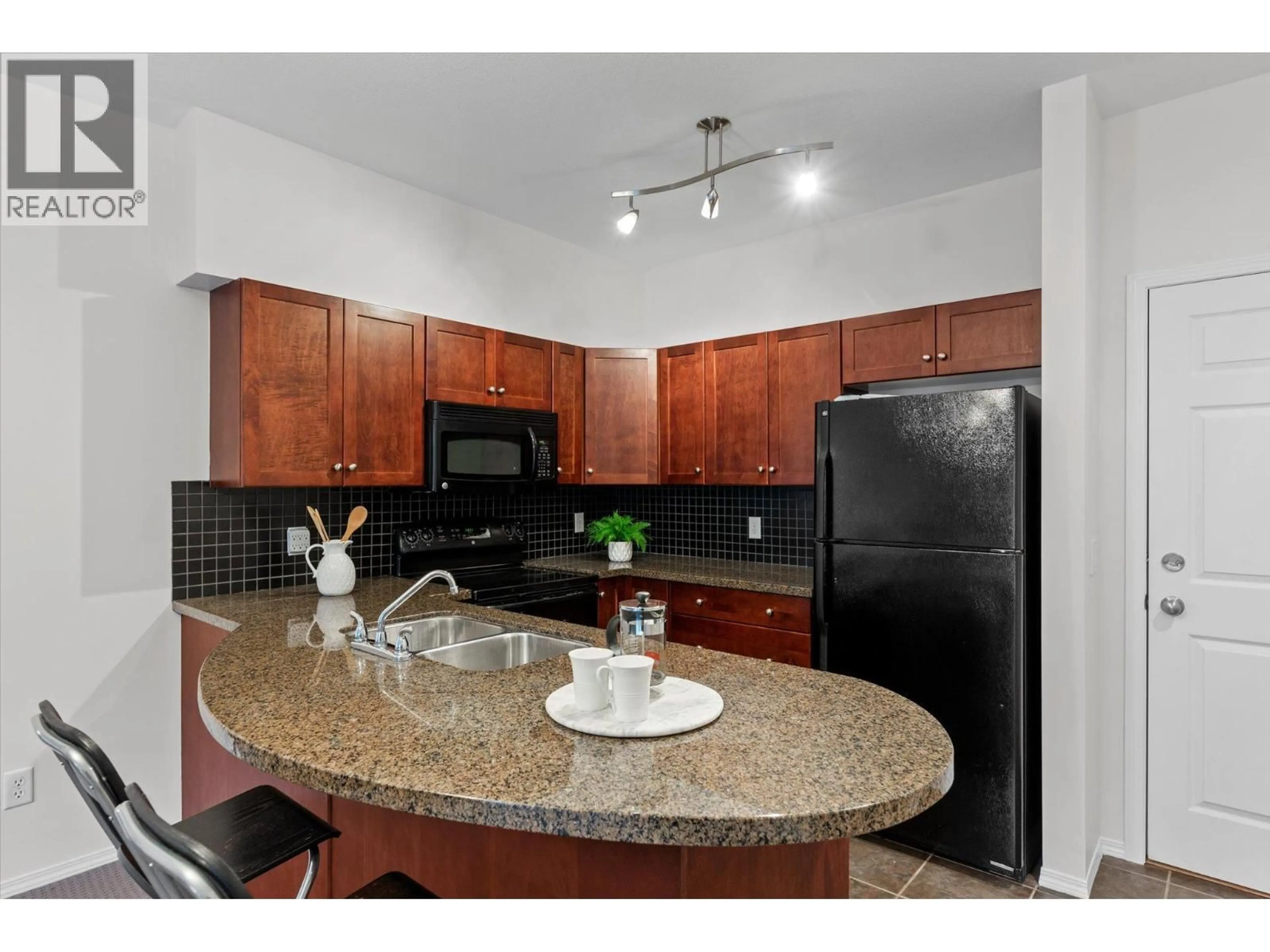 Standard kitchen, ceramic/tile floor for 1317 - 1875 COUNTRY CLUB DRIVE, Kelowna British Columbia V1V2W7