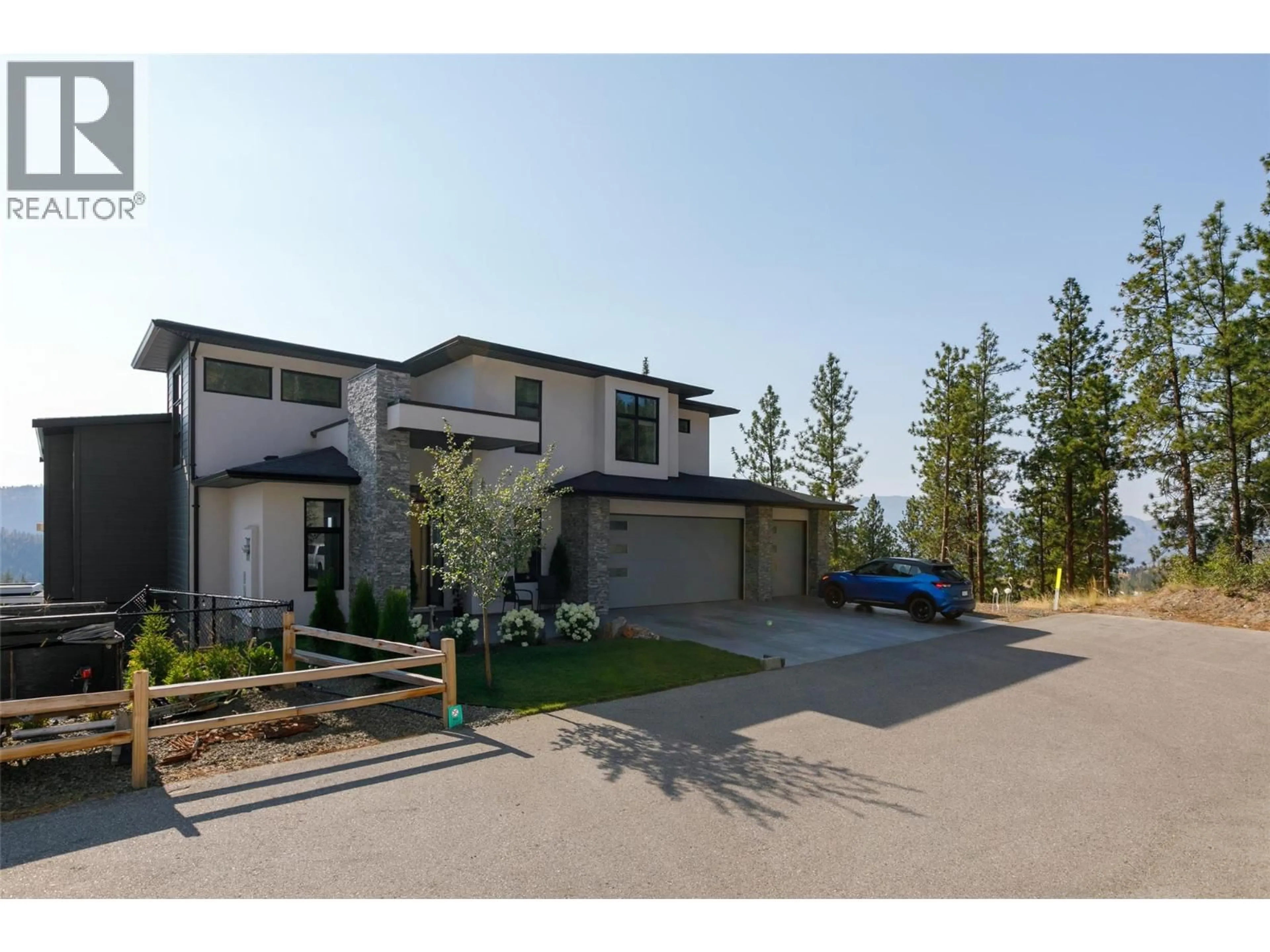 A pic from outside/outdoor area/front of a property/back of a property/a pic from drone, street for 2510 TALLUS HEIGHTS LANE, West Kelowna British Columbia V4T3M2