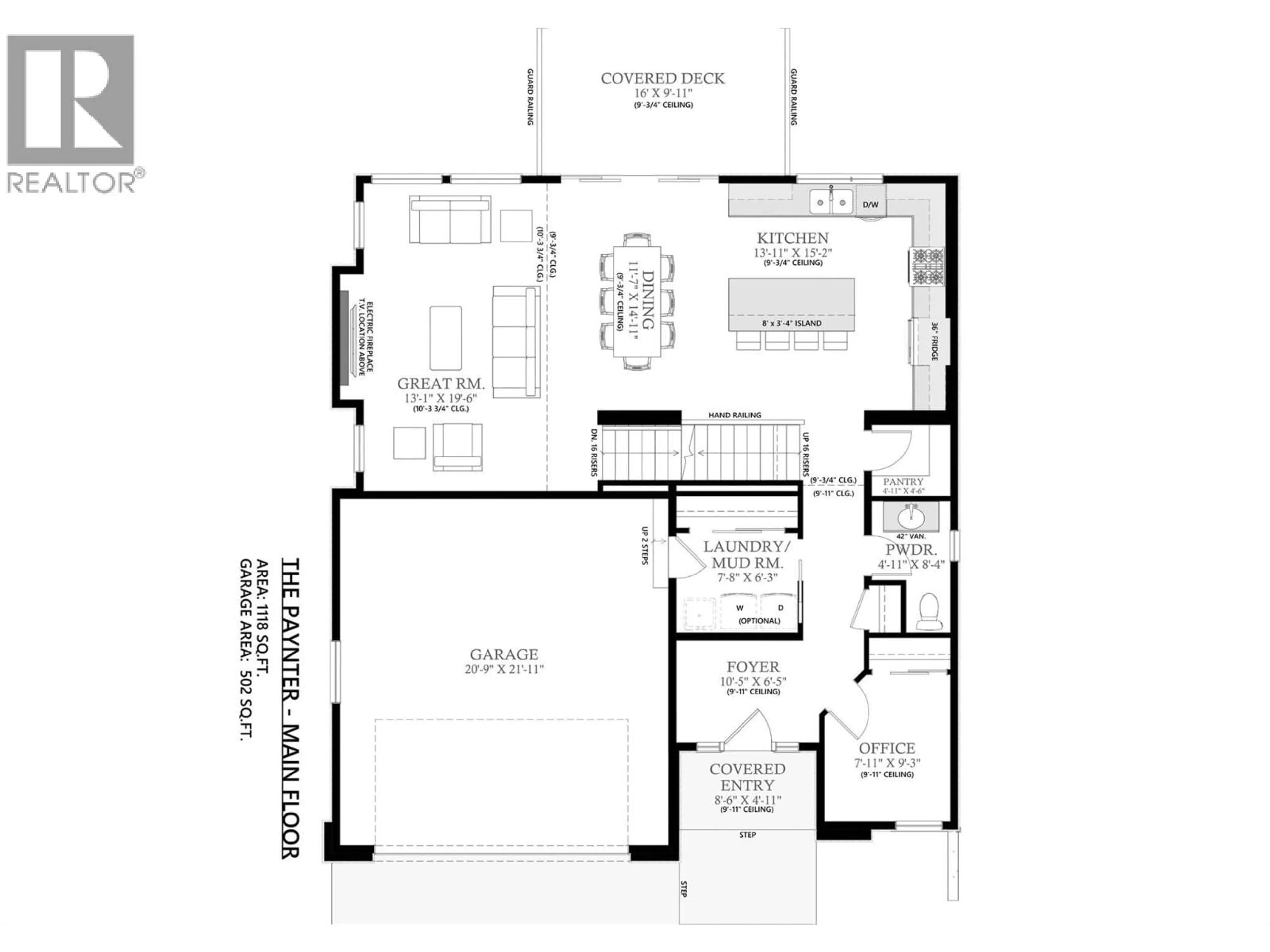 Floor plan for 3762 DAVIDSON COURT, West Kelowna British Columbia V4T0B1