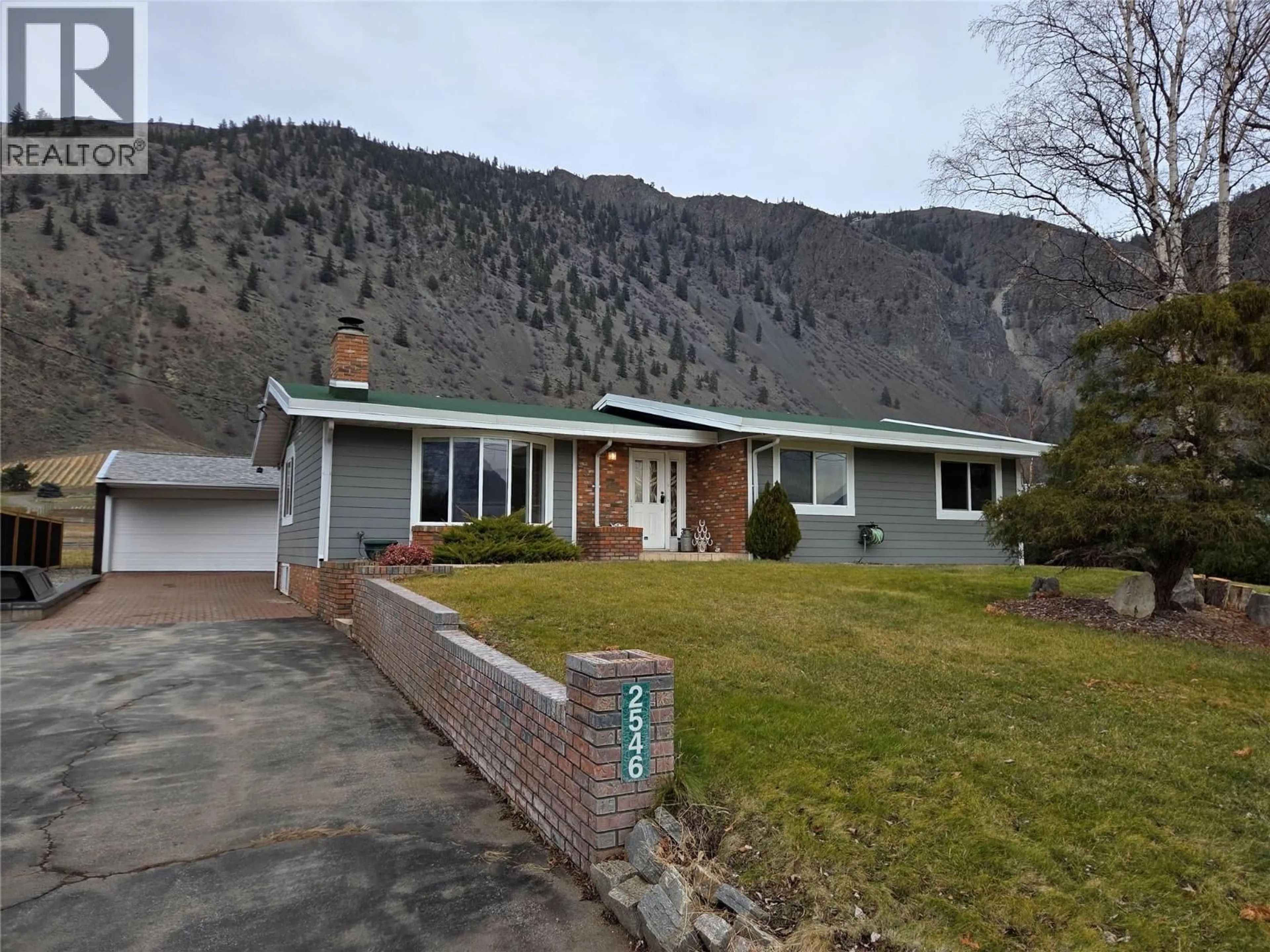 A pic from outside/outdoor area/front of a property/back of a property/a pic from drone, mountain view for 2546 UPPER BENCH ROAD, Keremeos British Columbia V0X1N4