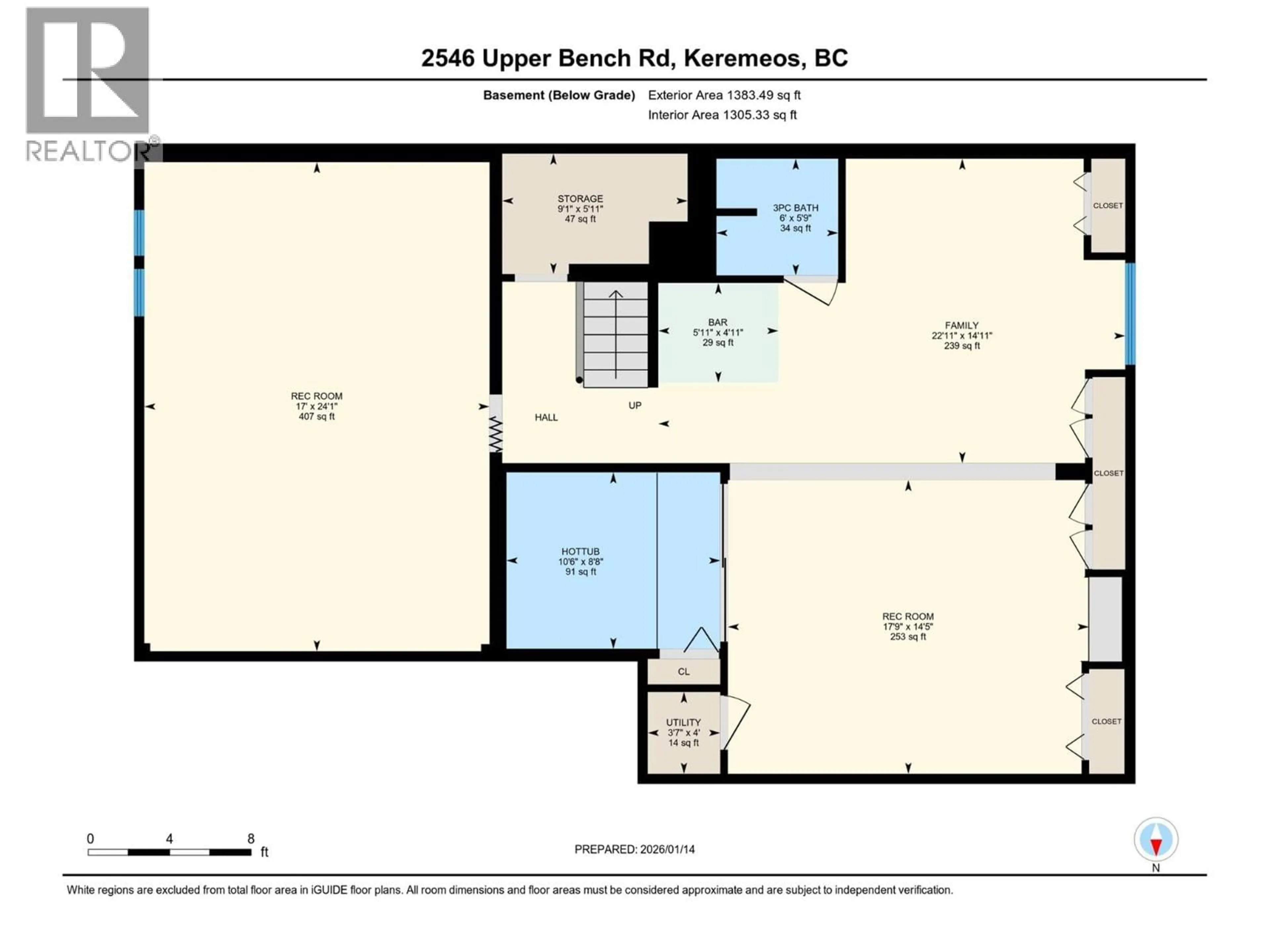 Floor plan for 2546 UPPER BENCH ROAD, Keremeos British Columbia V0X1N4
