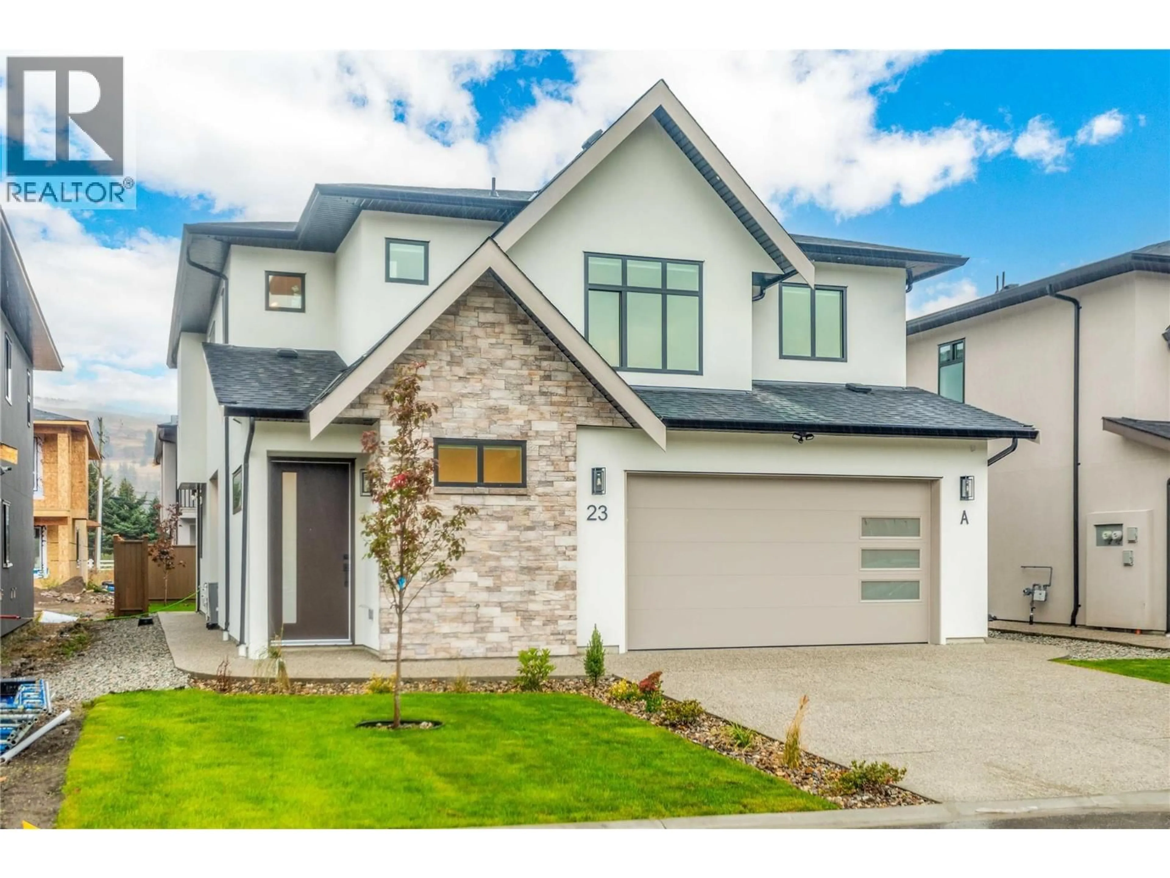 Home with brick exterior material, street for 23 - 19950 MCCARTHY ROAD, Lake Country British Columbia