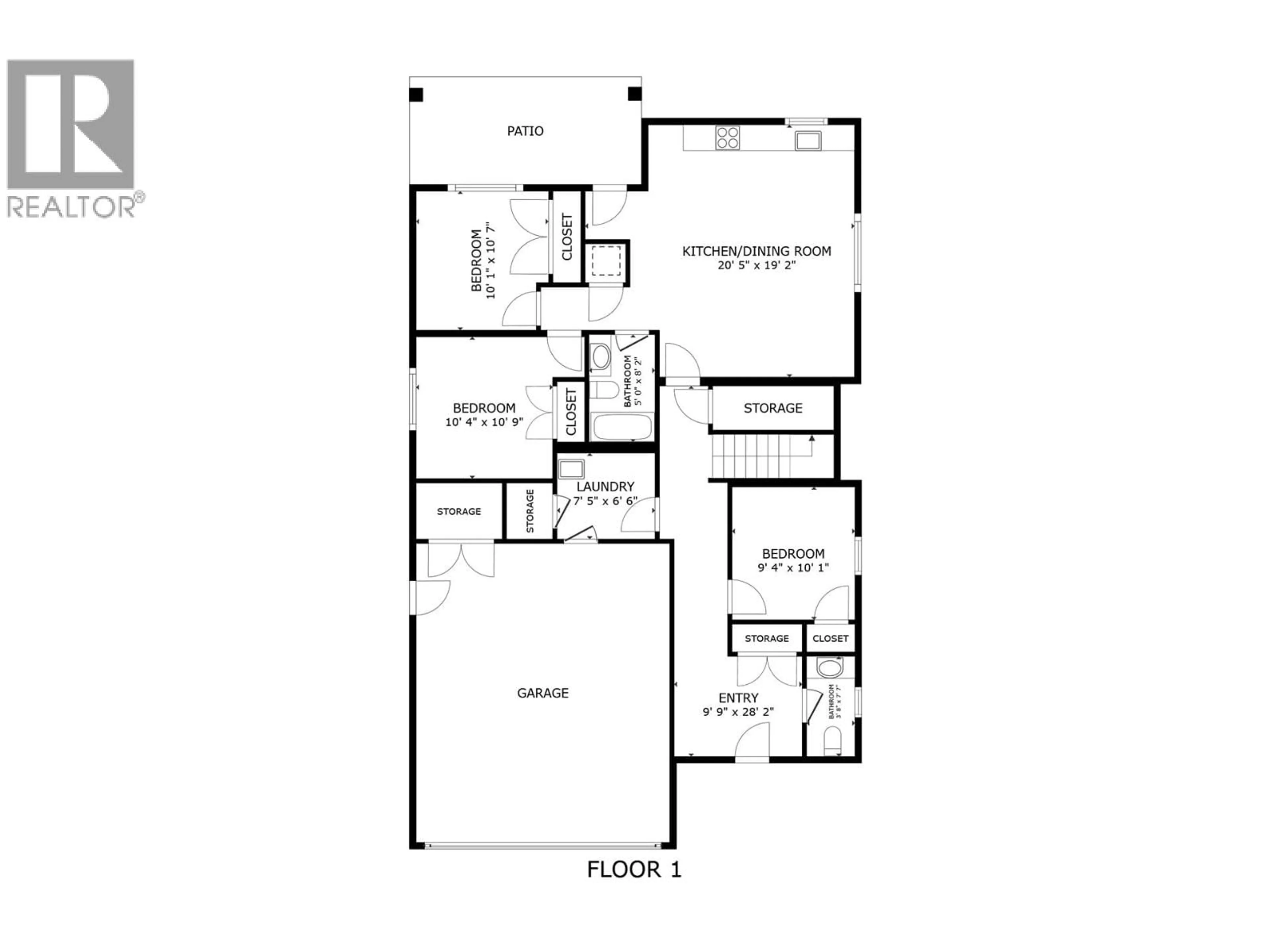 Floor plan for 24 - 19950 MCCARTHY ROAD, Lake Country British Columbia V4V0C2
