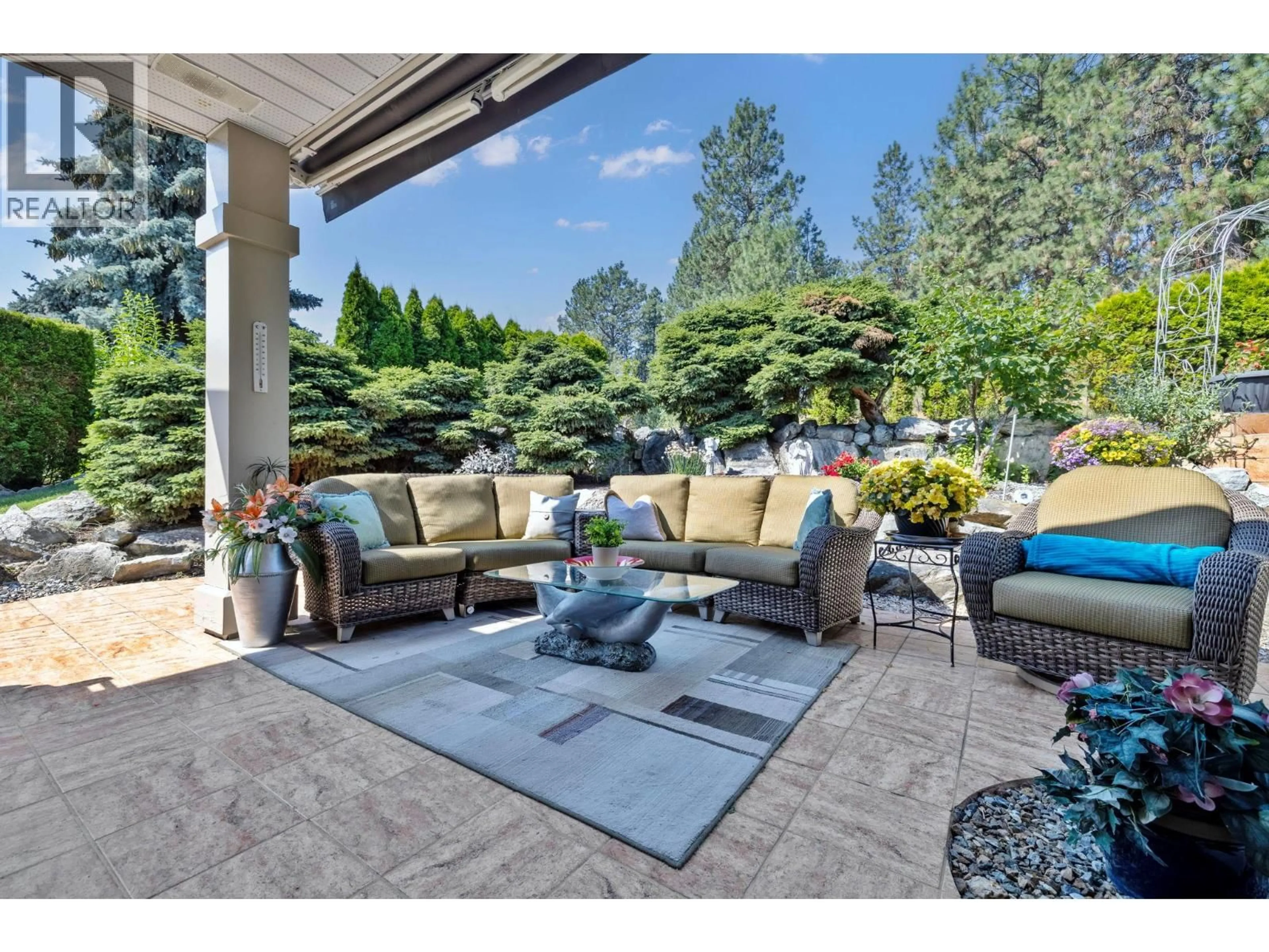 Patio, mountain view for 3945 GALLAGHERS CIRCLE, Kelowna British Columbia V1W3Z9