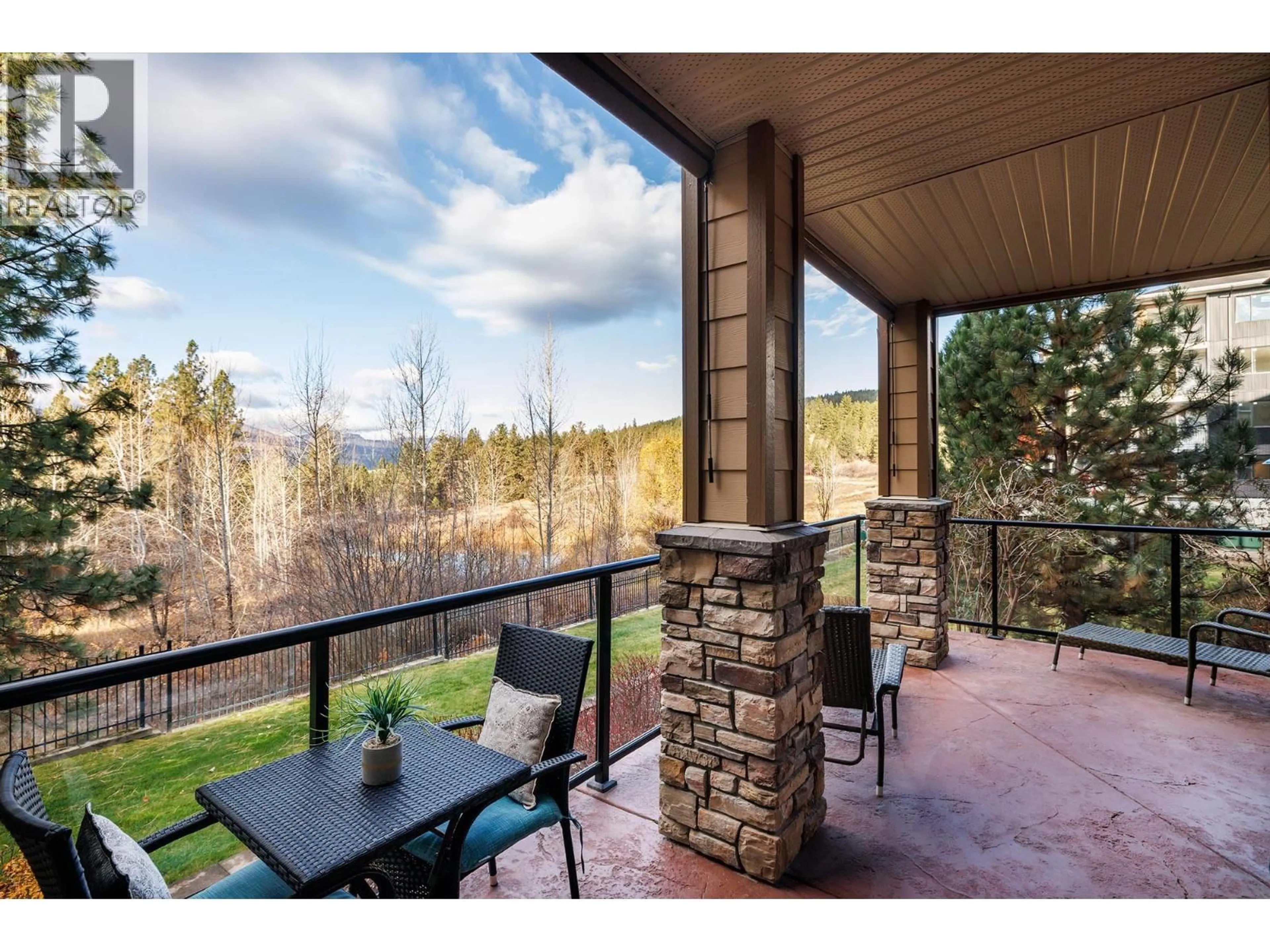 Patio, mountain view for 116 - 2532 SHORELINE DRIVE, Lake Country British Columbia V4V2R6