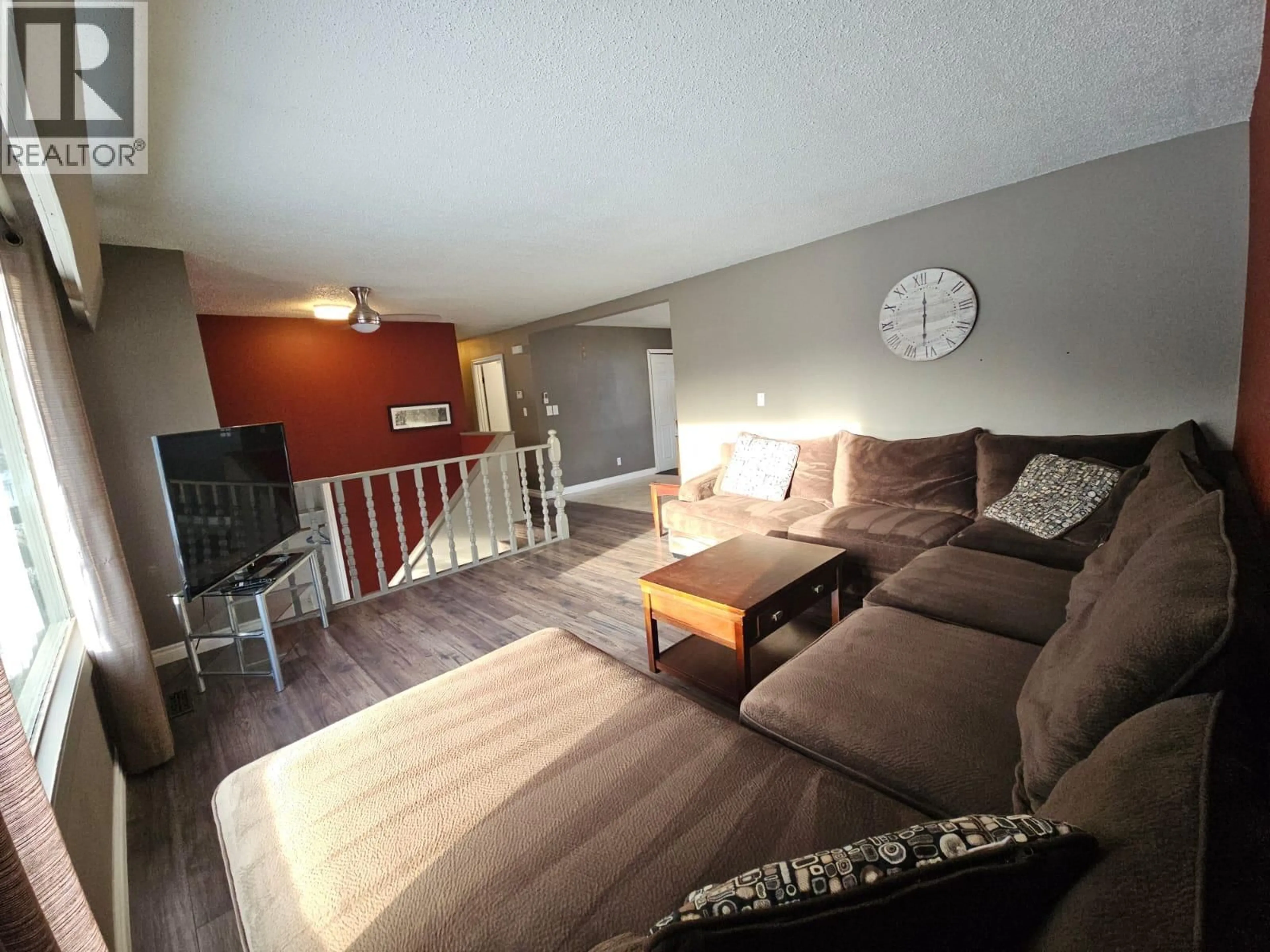 Living room with furniture, unknown for 4320 47 AVENUE NORTHEAST, Chetwynd British Columbia V0C1J0