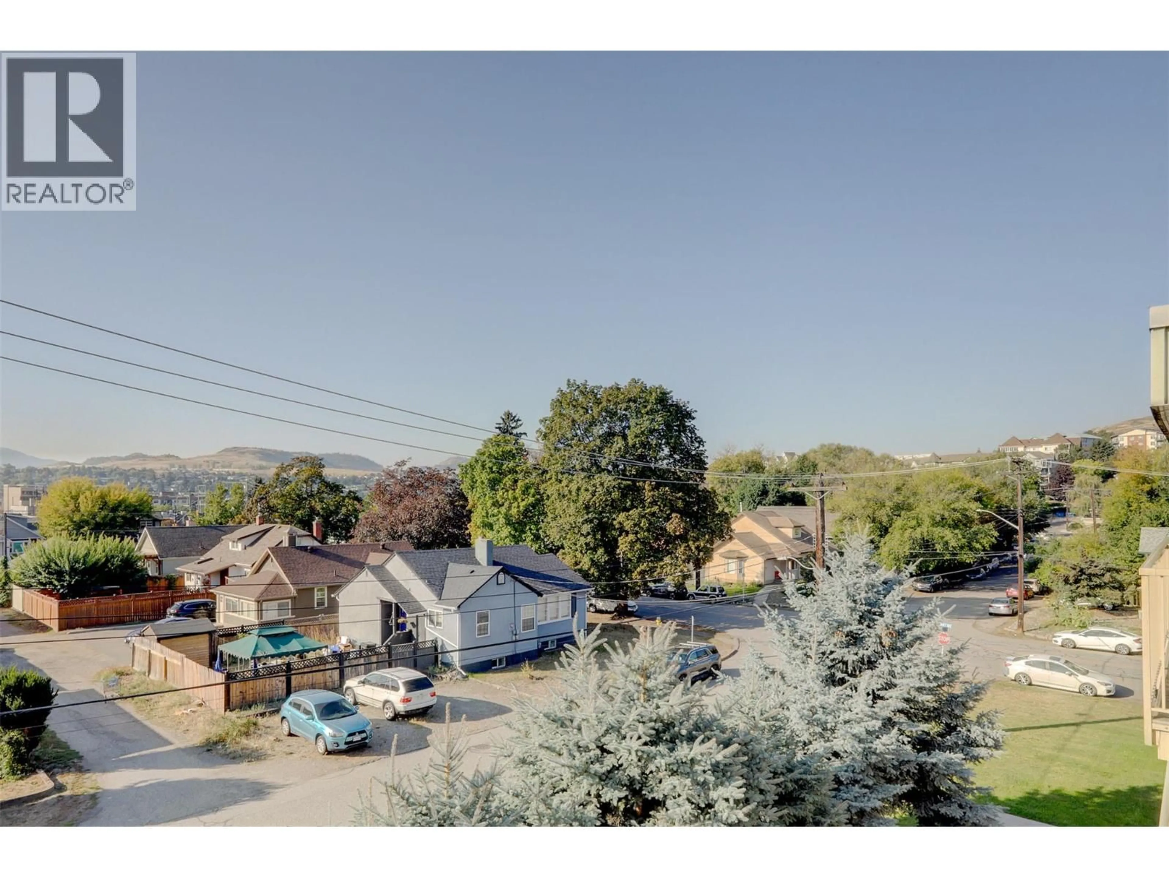 A pic from outside/outdoor area/front of a property/back of a property/a pic from drone, mountain view for 415 - 3304 35 AVENUE, Vernon British Columbia V1T8M6