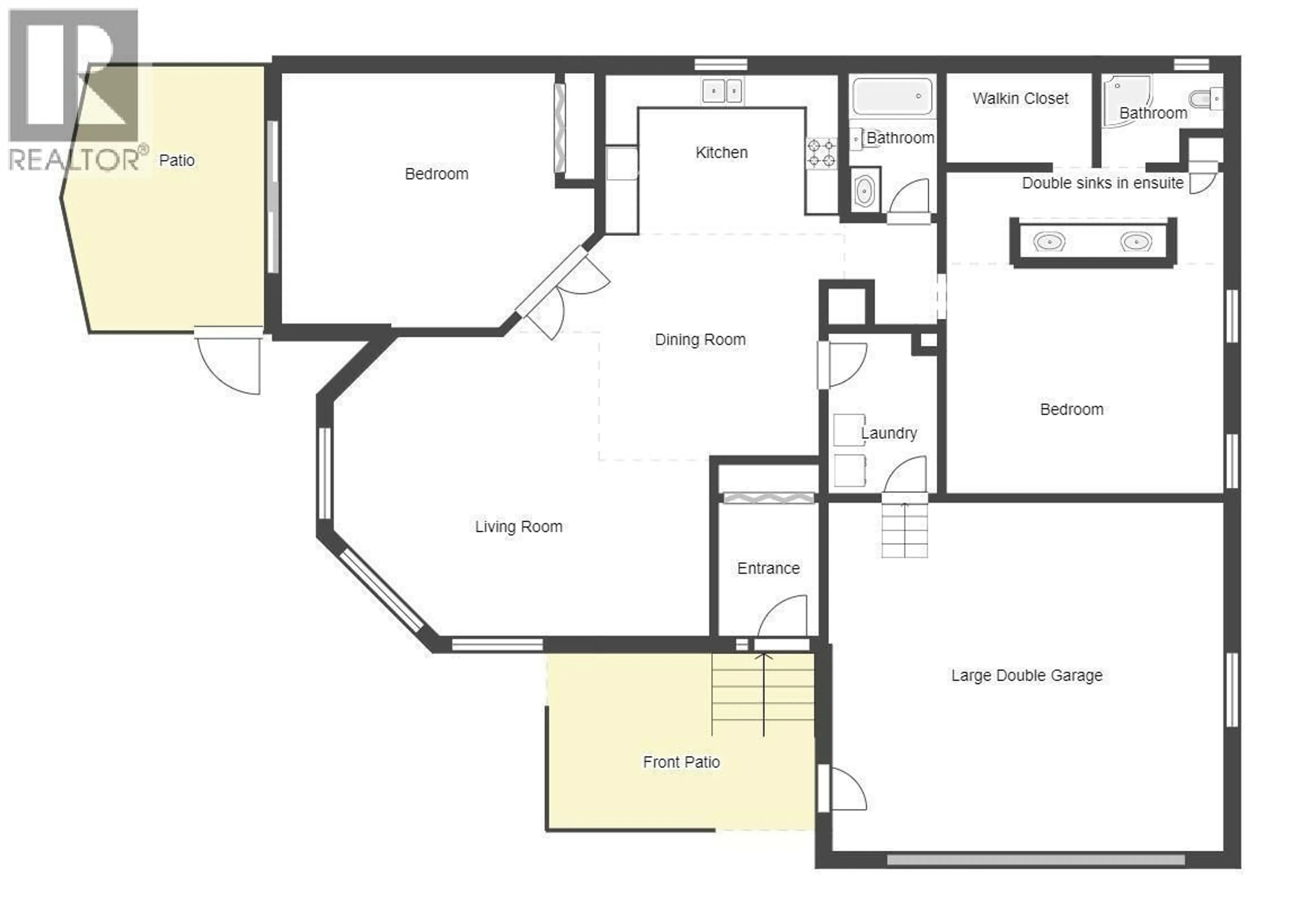 Floor plan for 440 RIDGE PLACE, Penticton British Columbia V2A8N7