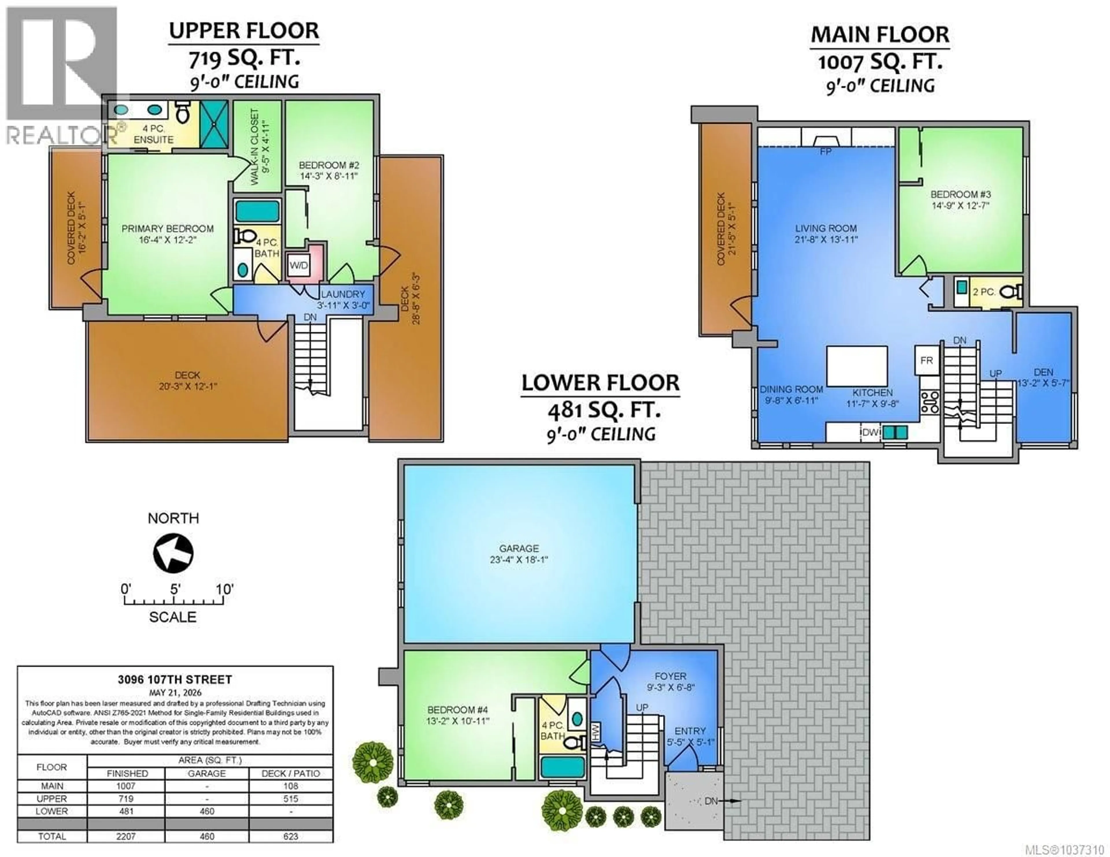 Floor plan for 3096 107TH STREET, Nanaimo British Columbia V9T4Z6