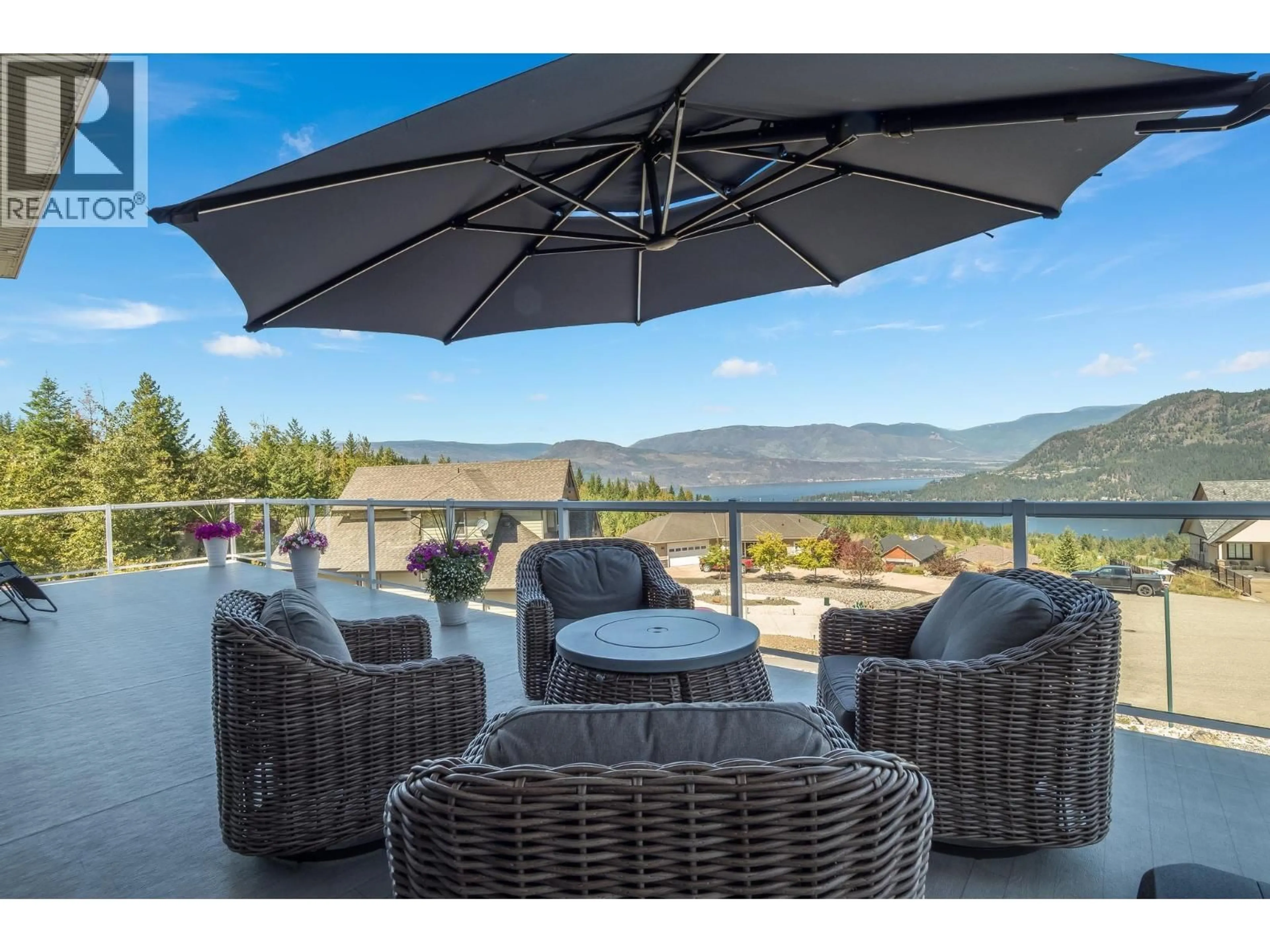 Patio, water/lake/river/ocean view for 2607 ST ANDREWS STREET, Blind Bay British Columbia V0E1H2