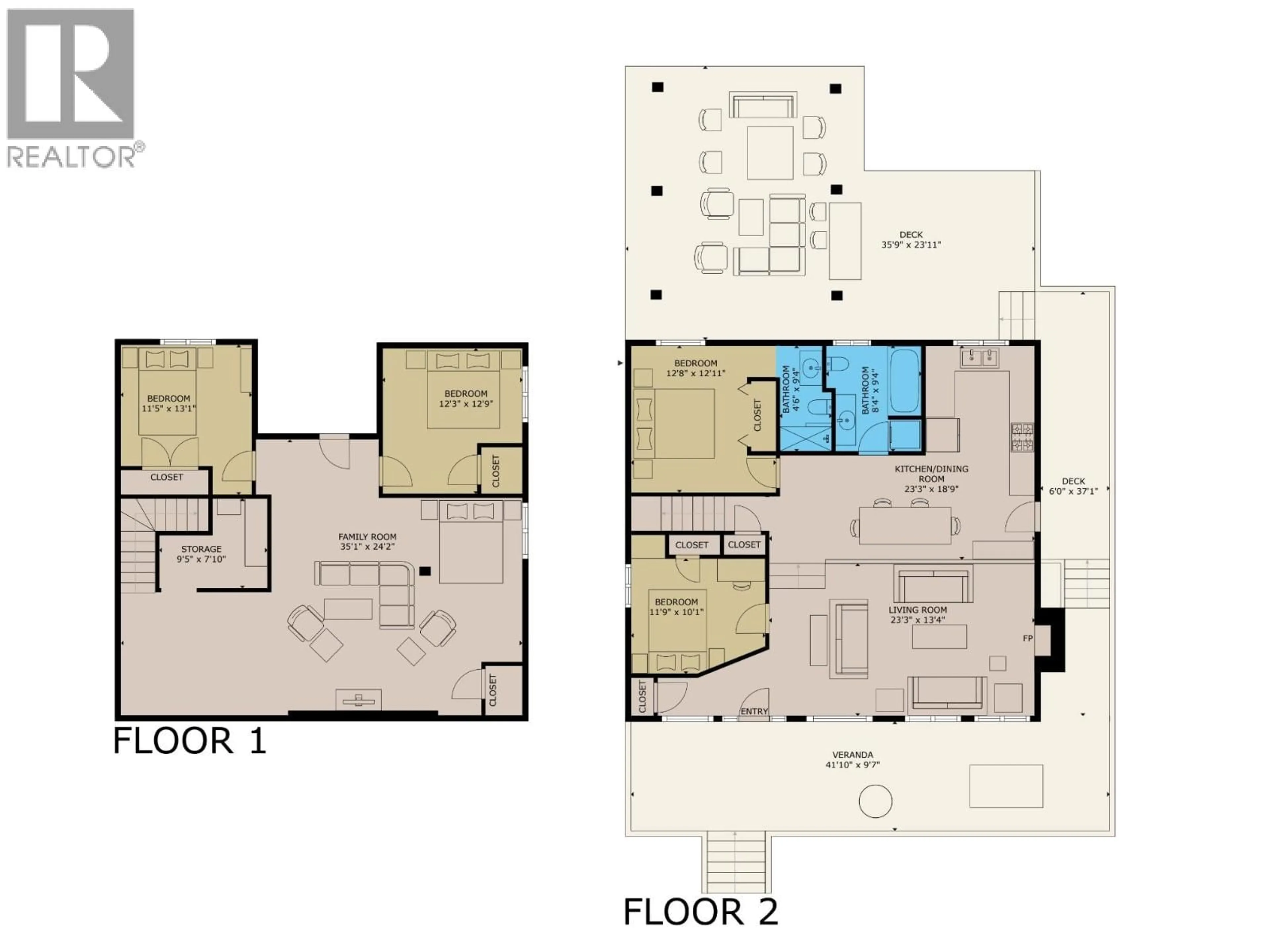 Floor plan for 6891 COLUMBIA RIDGE DRIVE, Fairmont Hot Springs British Columbia V0B1L2